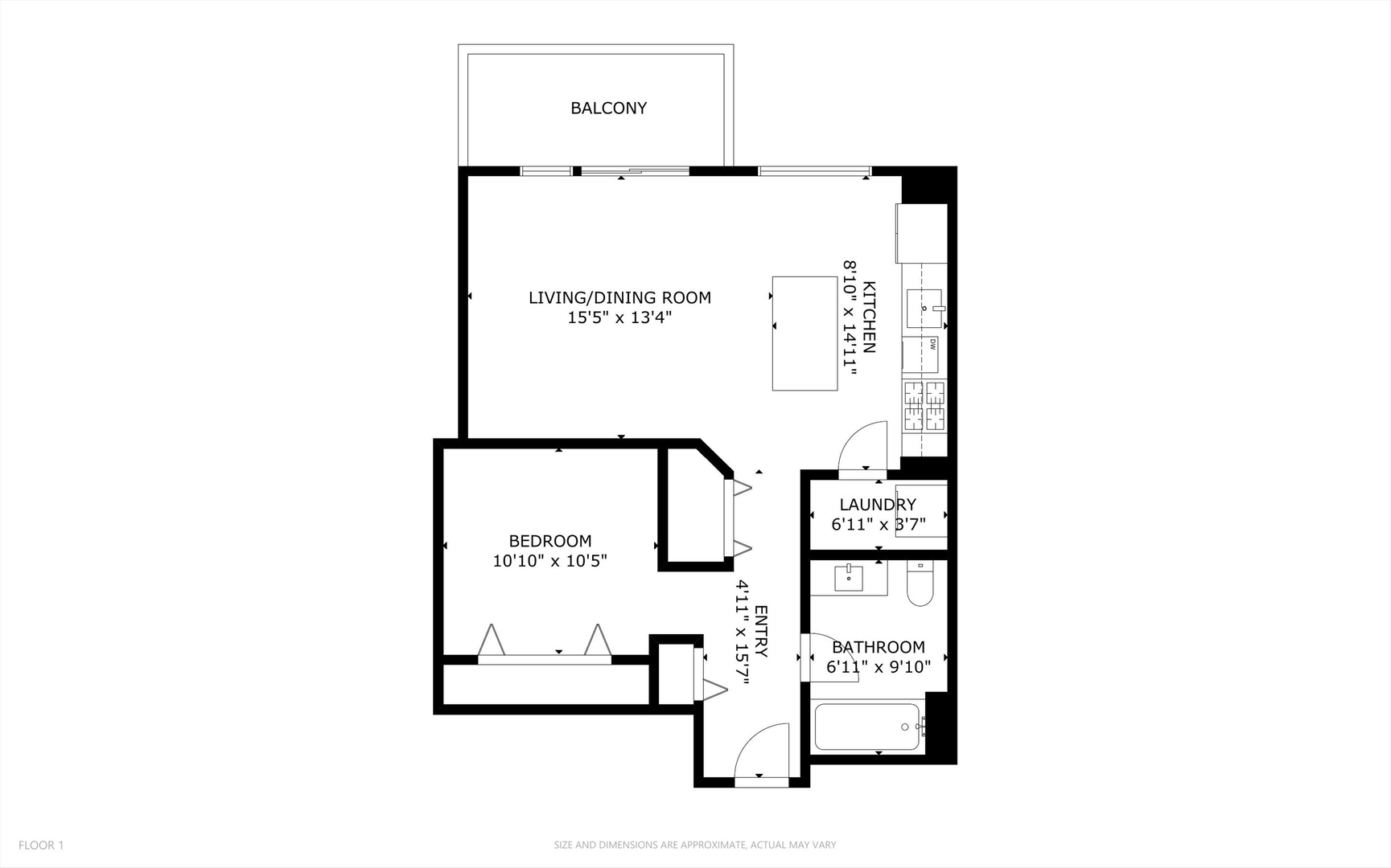 833 W 15th Place Unit: 711