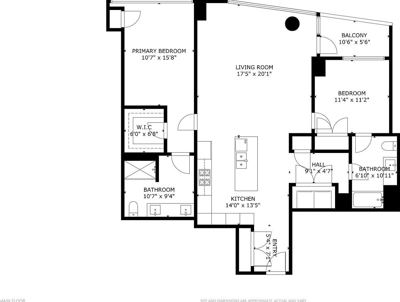 211 N Harbor Drive Unit: 2203