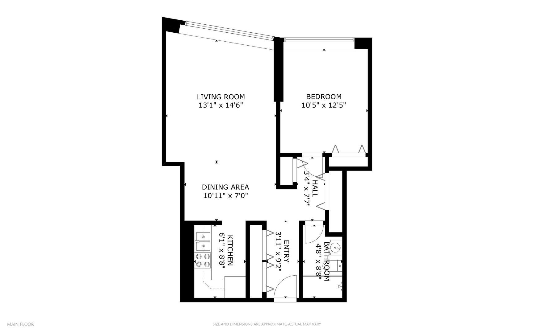 2728 N Hampden Court Unit: 605