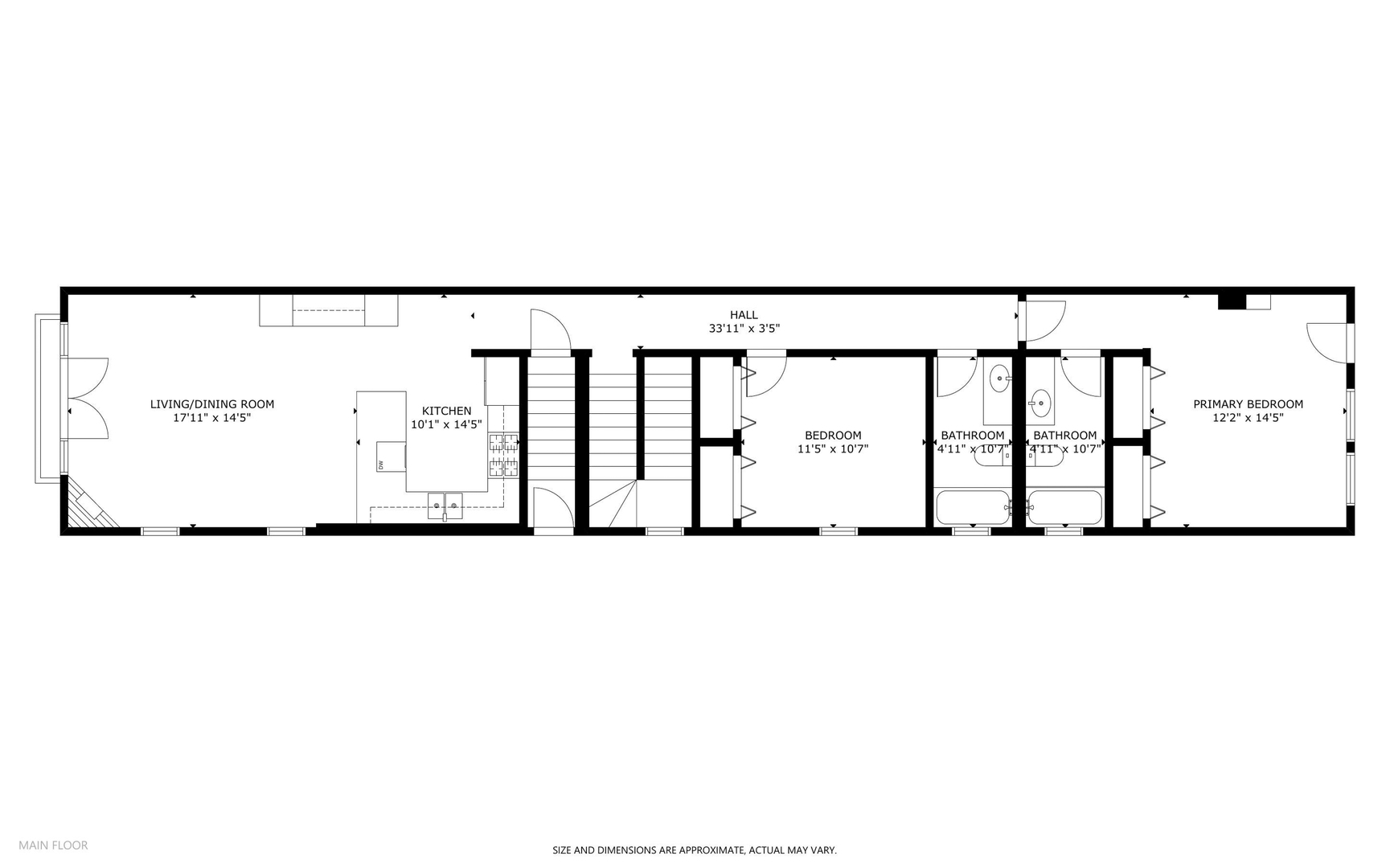 1636 W Warren Boulevard Unit: 1