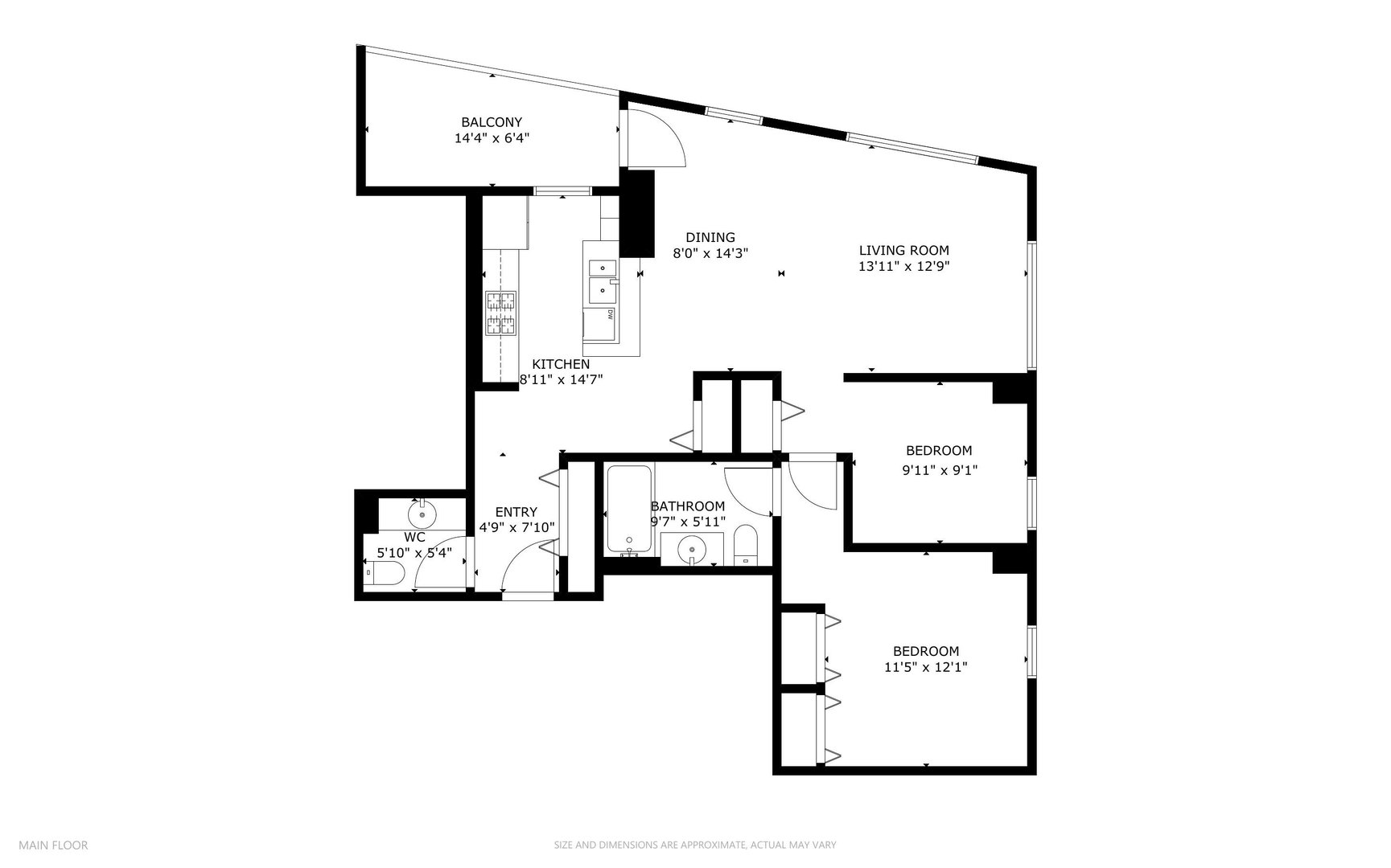 330 W Grand Avenue Unit: 1204