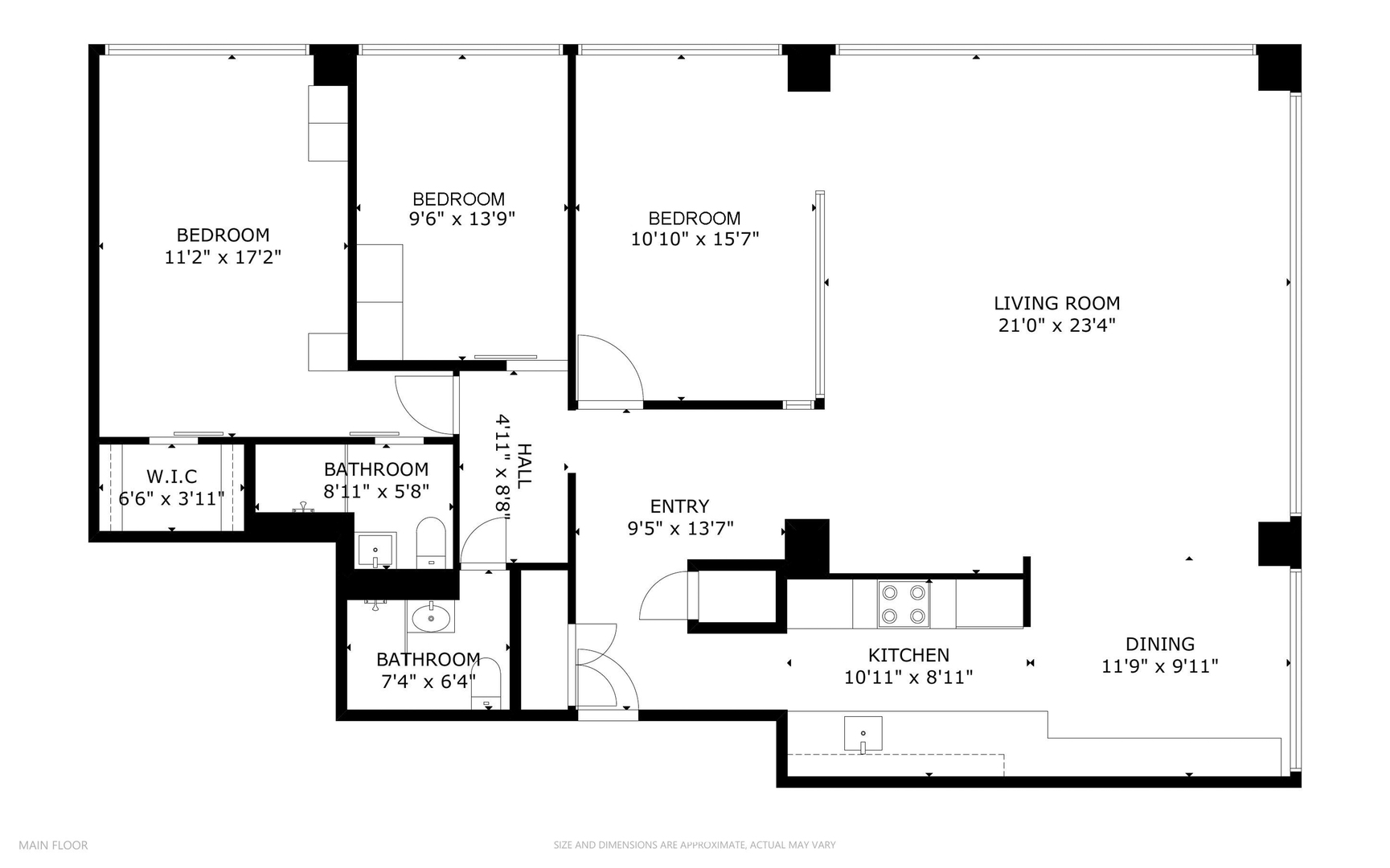 860 N LAKE SHORE Drive Unit: 8L