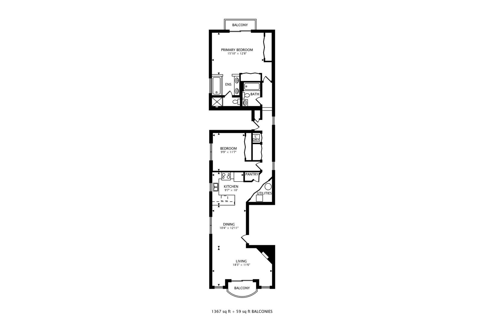 1520 N Hudson Avenue Unit: 3