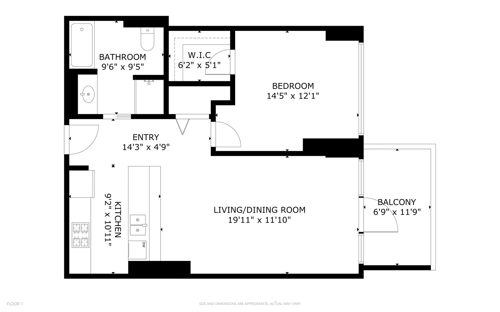 123 S Green Street Unit: 702B