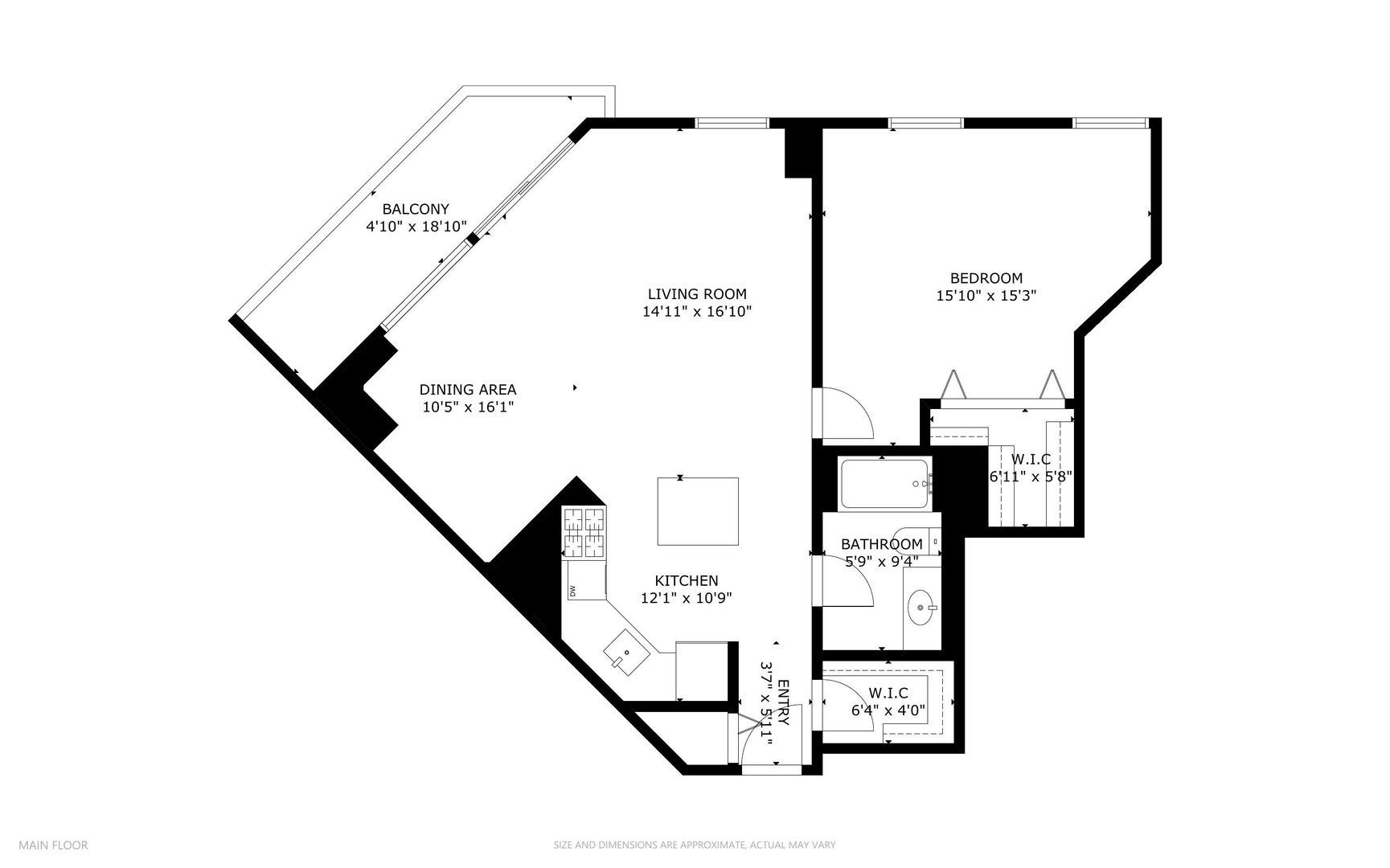 545 N Dearborn Street Unit: 2010