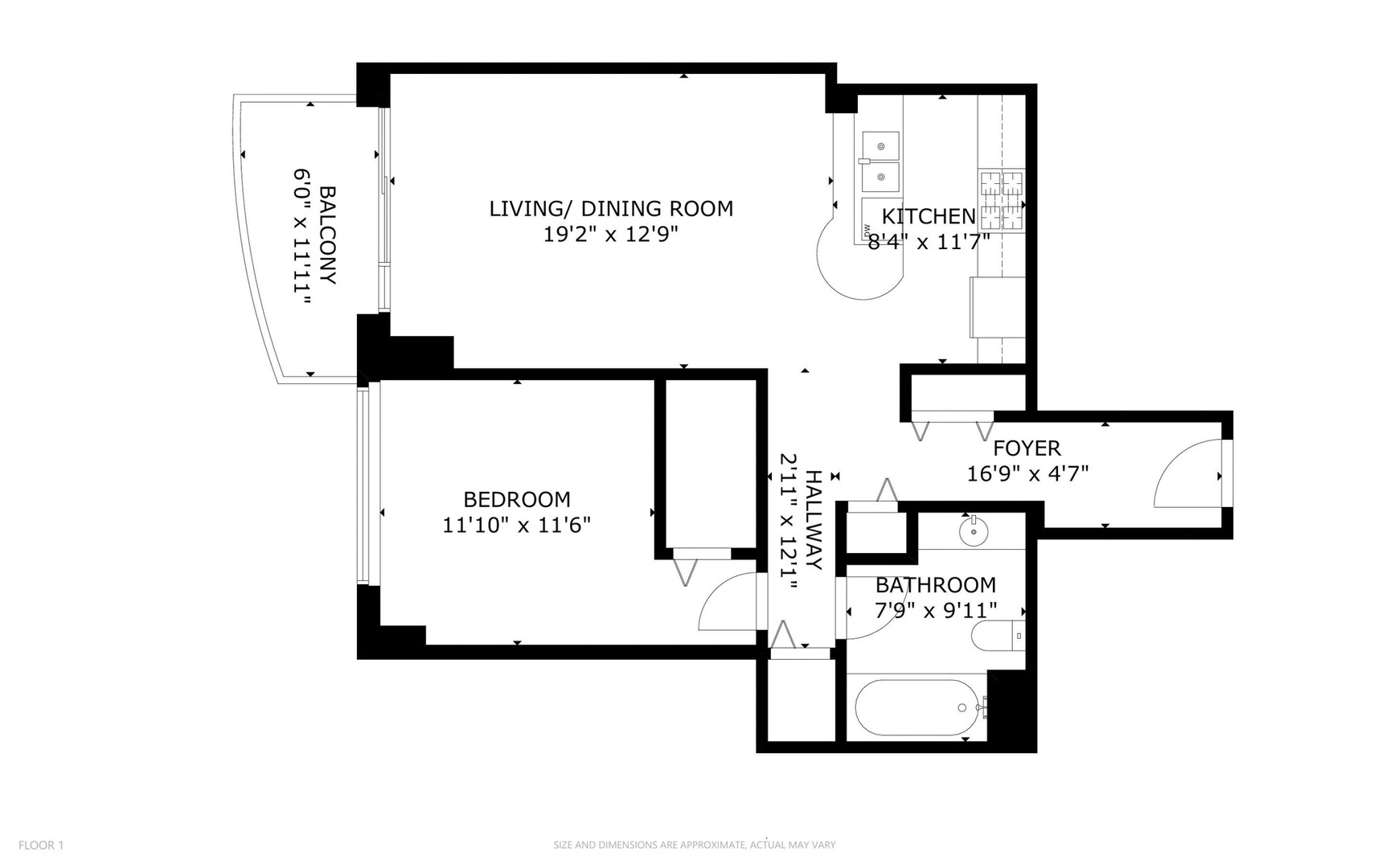 330 N Jefferson Street Unit: 1606