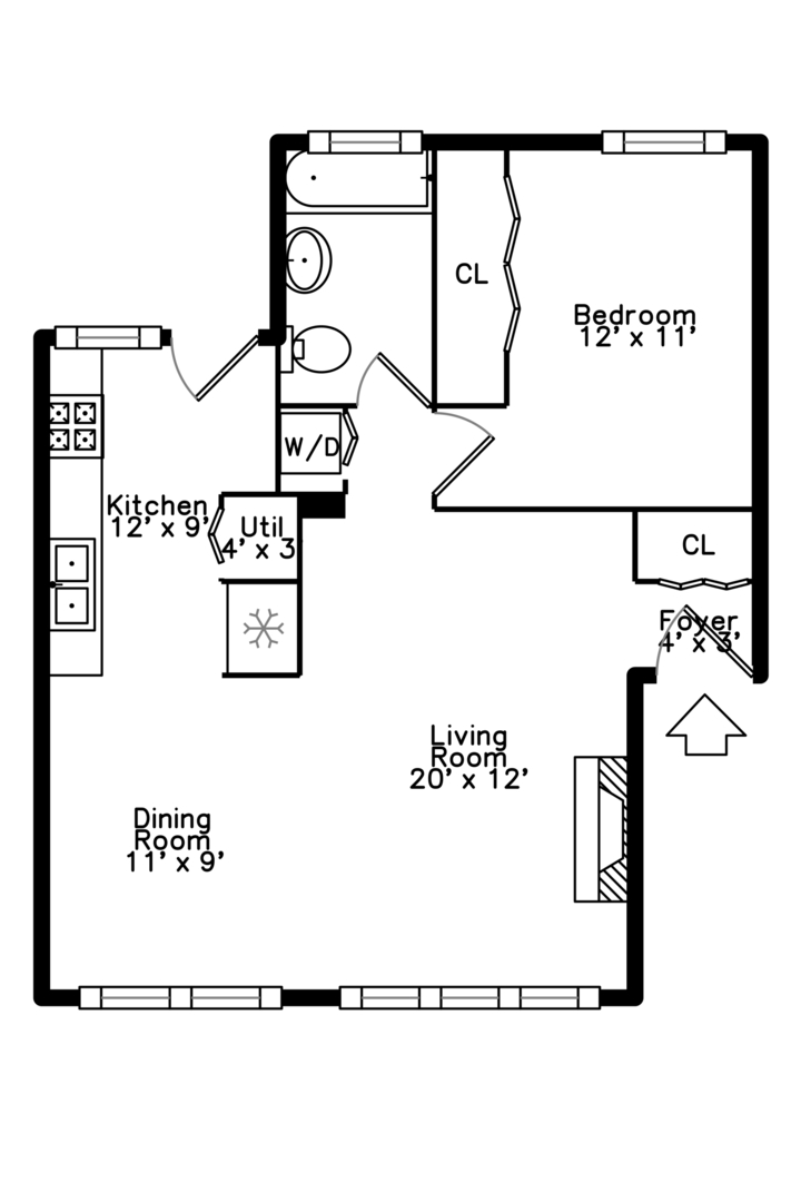 1348.5 W Estes Avenue Unit: 1S