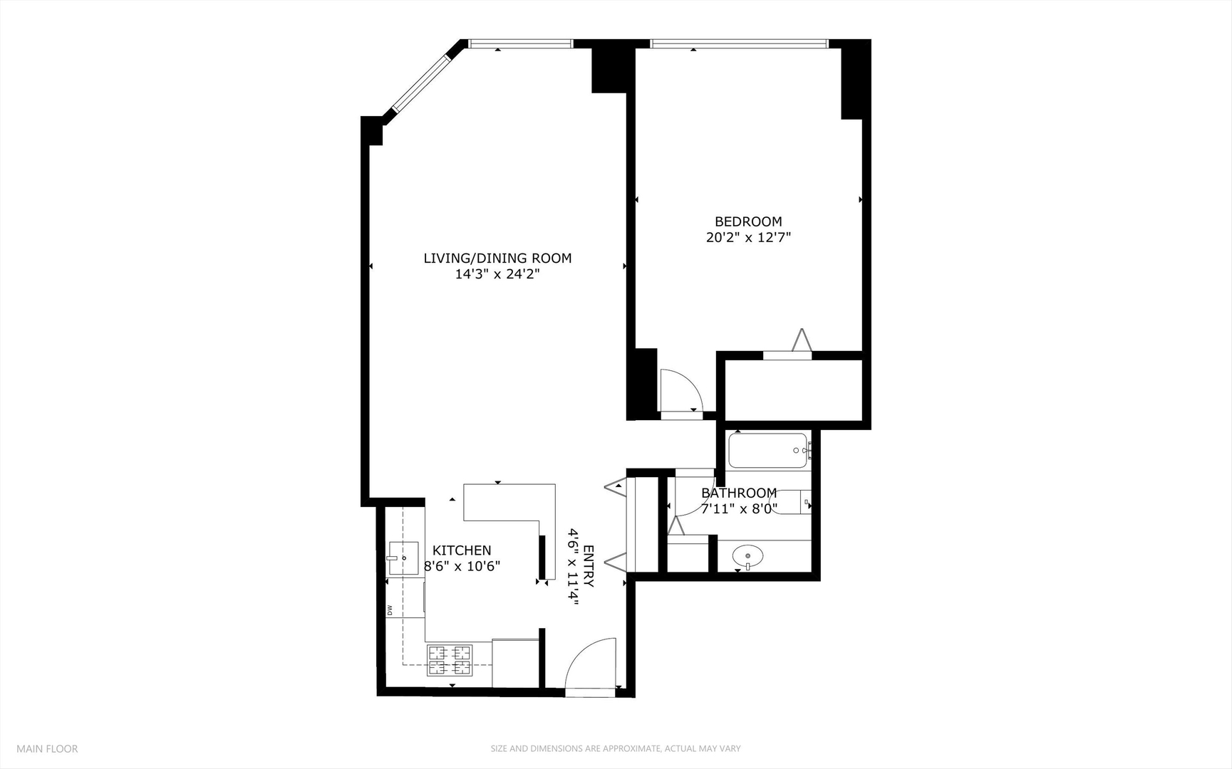 405 N Wabash Avenue Unit: 714