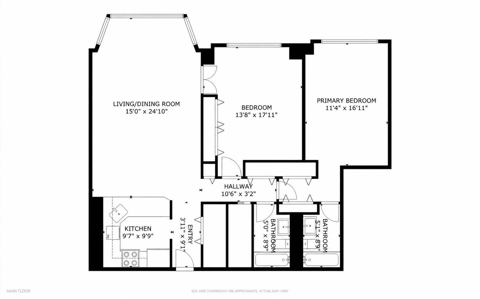 525 W Hawthorne Place Unit: 2004
