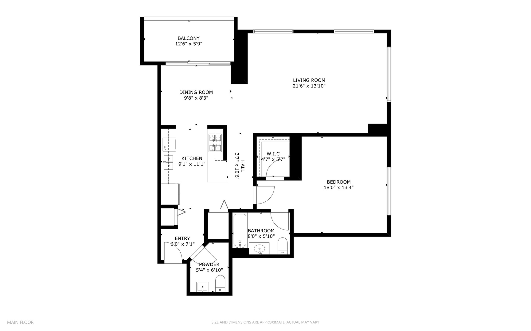 125 S Jefferson Street Unit: 2409