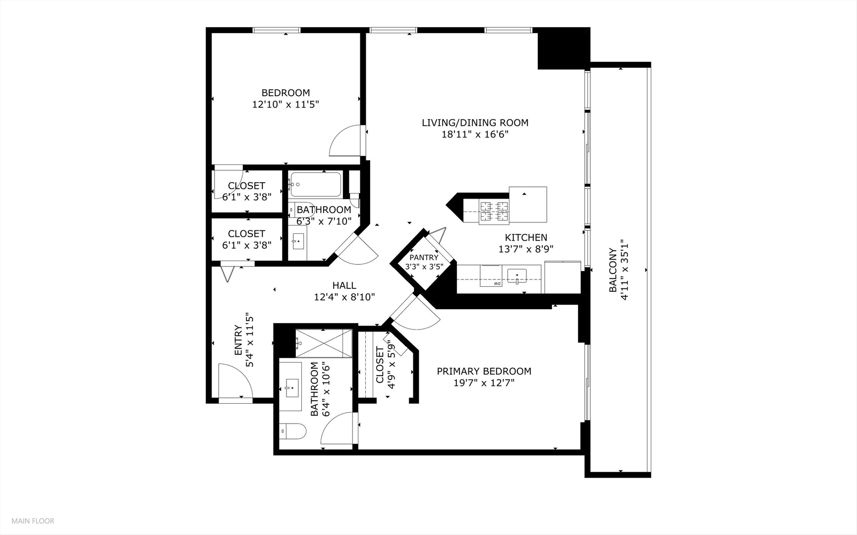 545 N Dearborn Street Unit: 2607