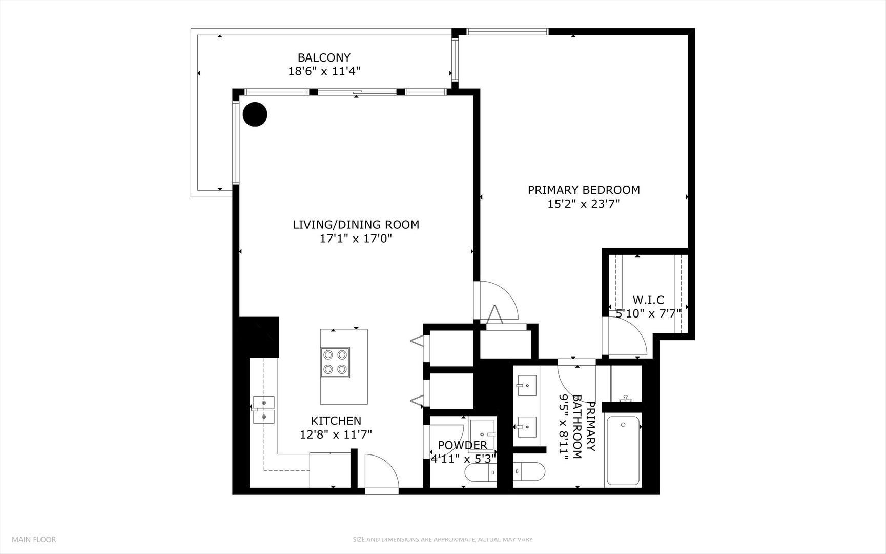 737 W Washington Boulevard Unit: 3406