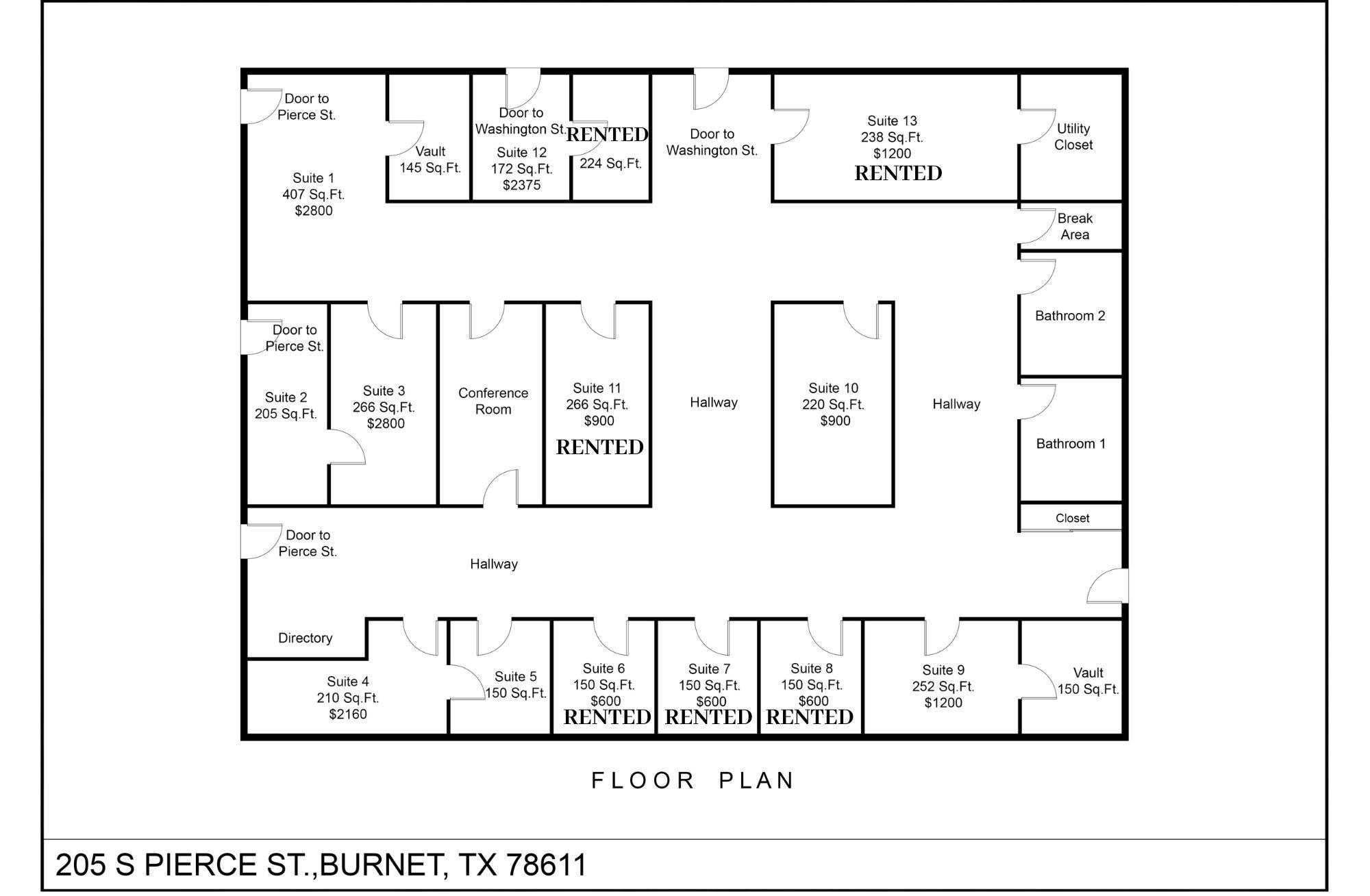 205 S Pierce Suite 2 and 3
