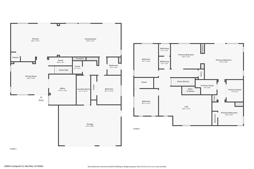 25004 Crestpeak Court