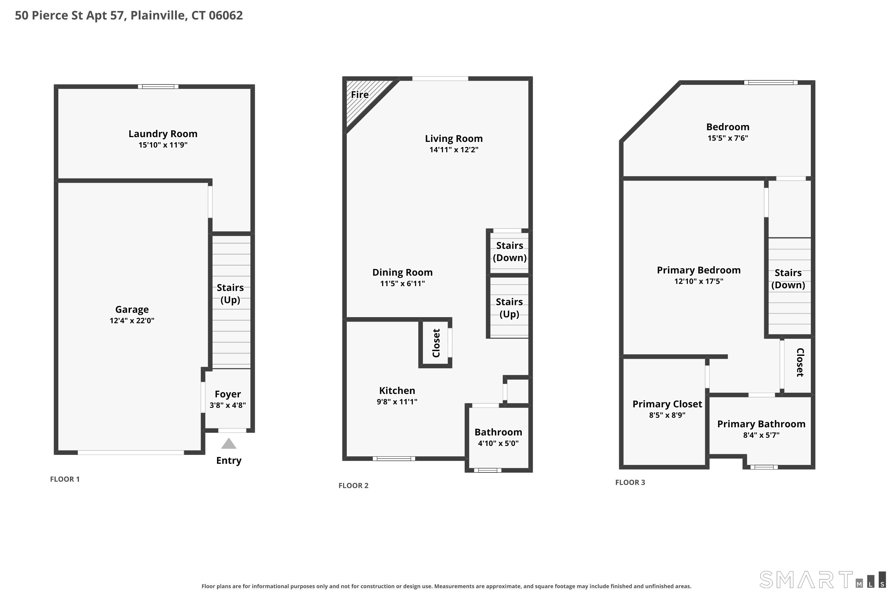 50 Pierce Street Unit: 57