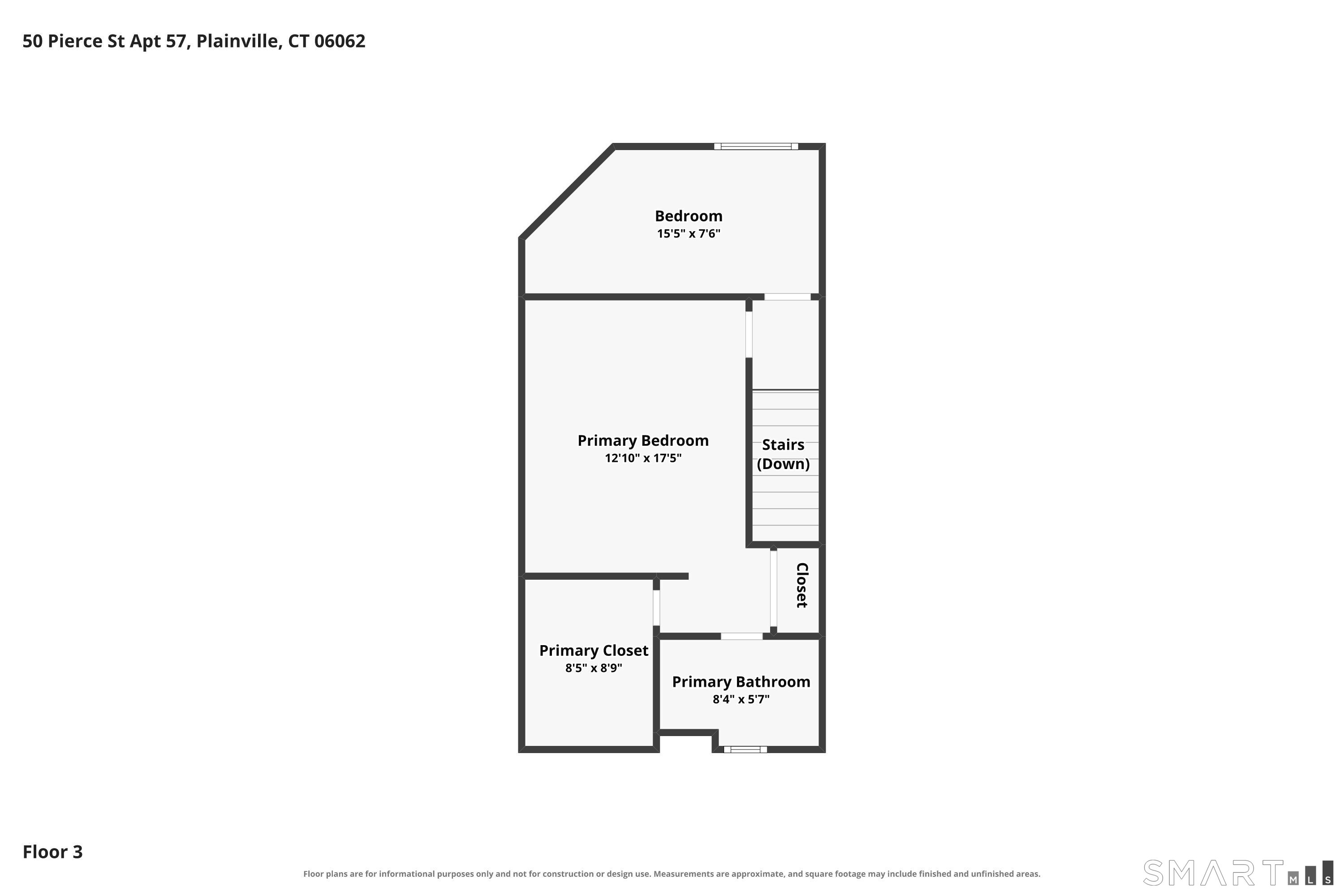 50 Pierce Street Unit: 57