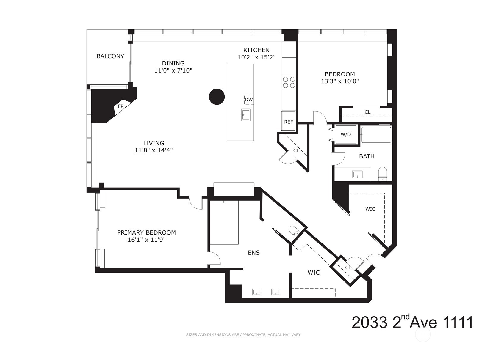 2033 2nd Avenue Unit: 1111