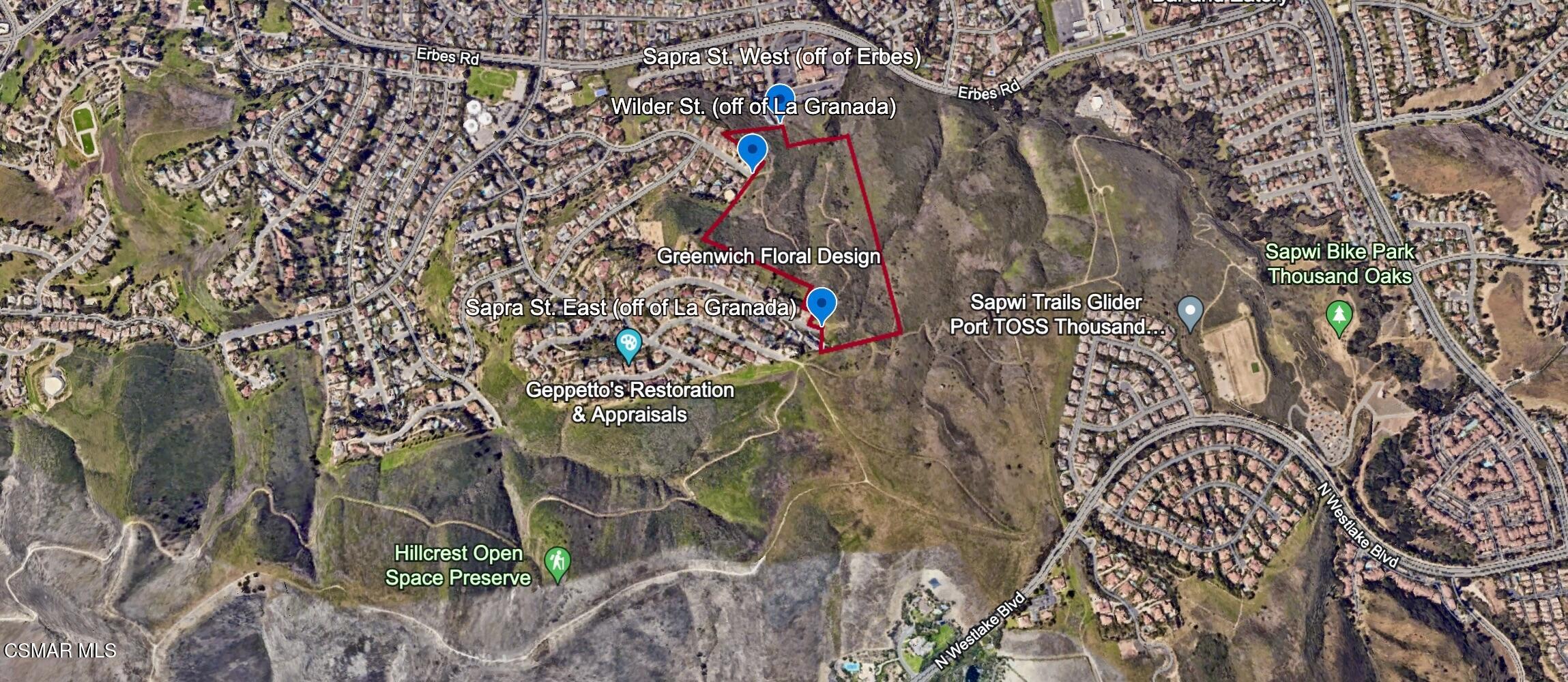 E Wilder & Sapra Street Boulevard