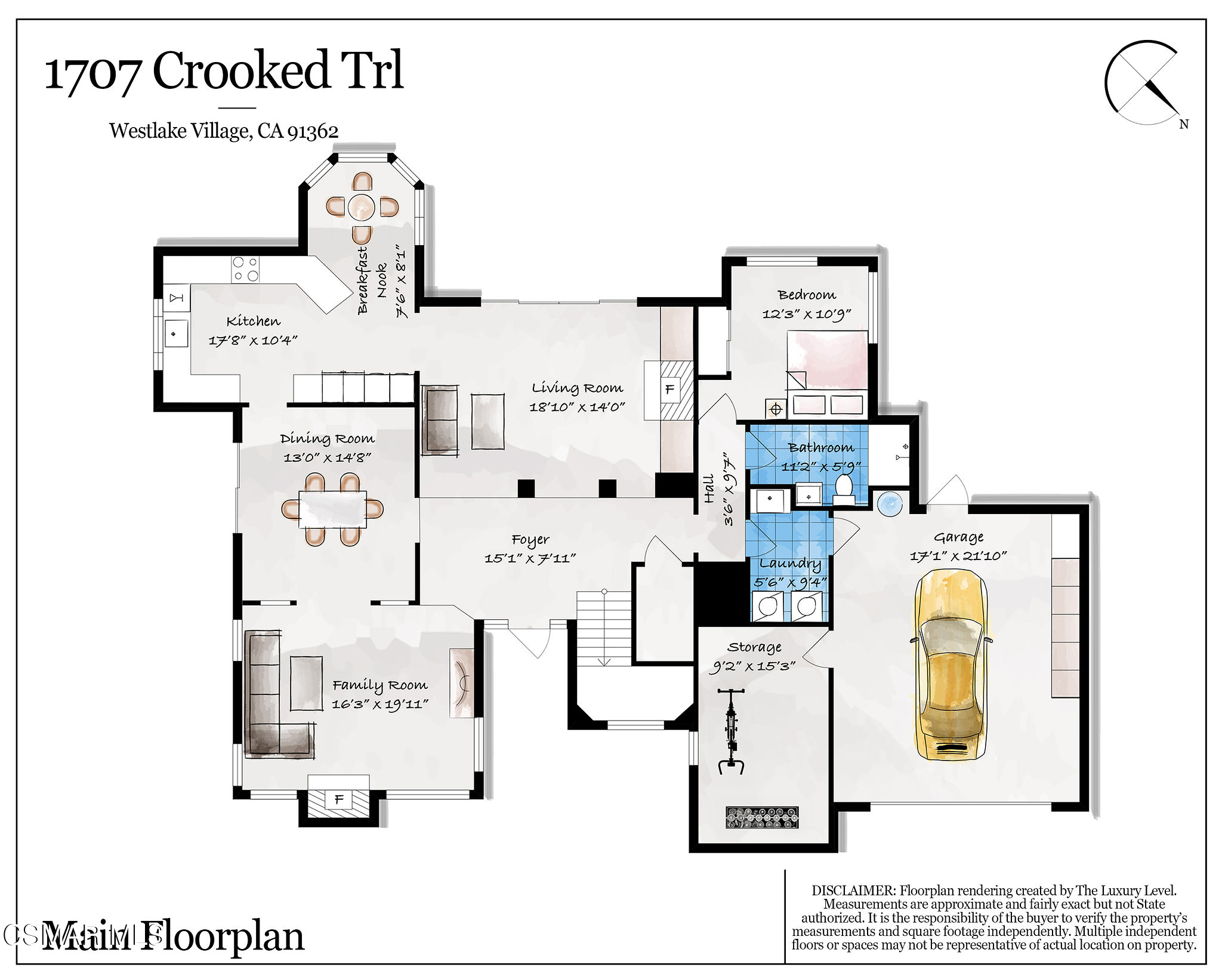 1707 Crooked Trail Place