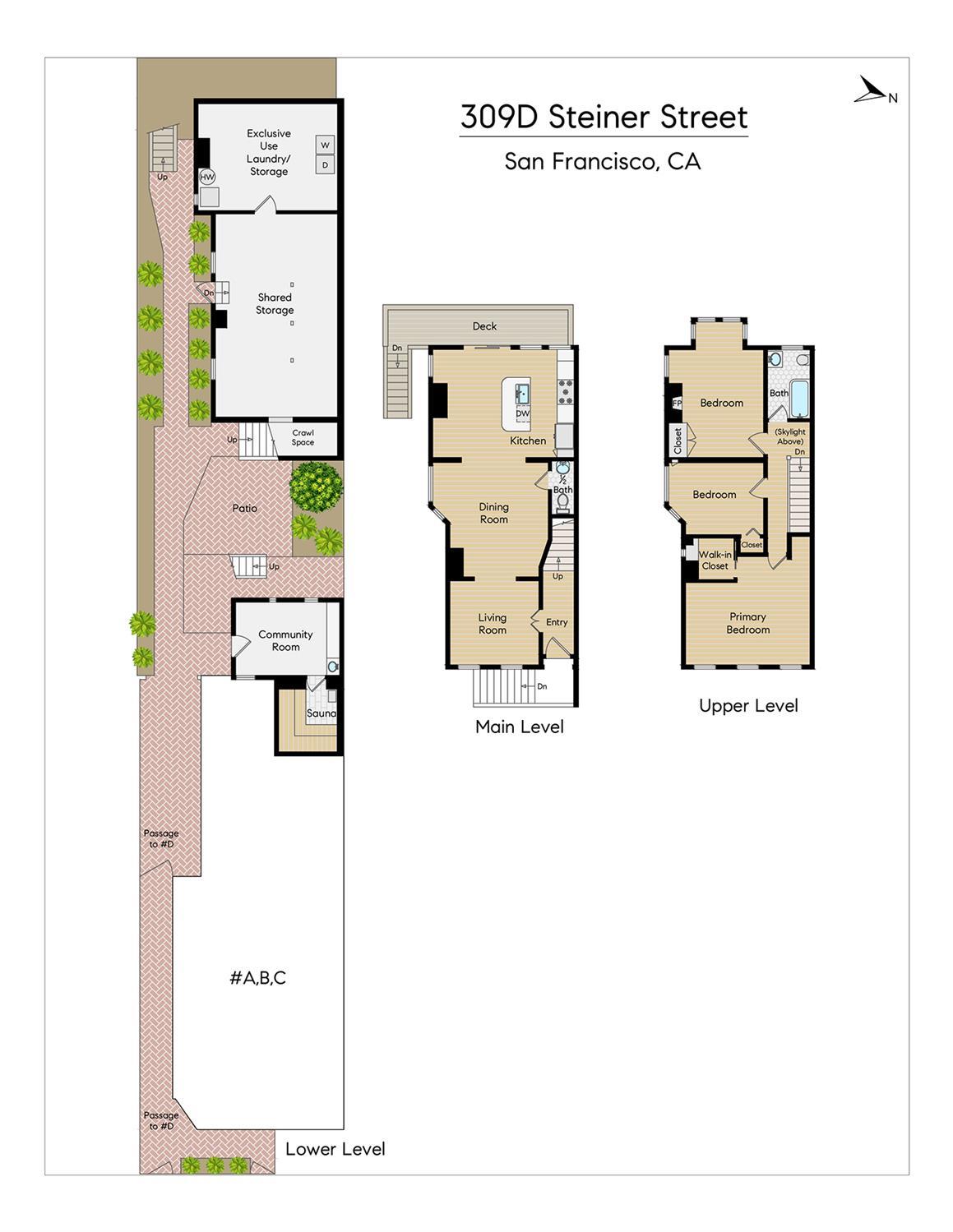 309 Steiner Street # D, San Francisco Unit: D