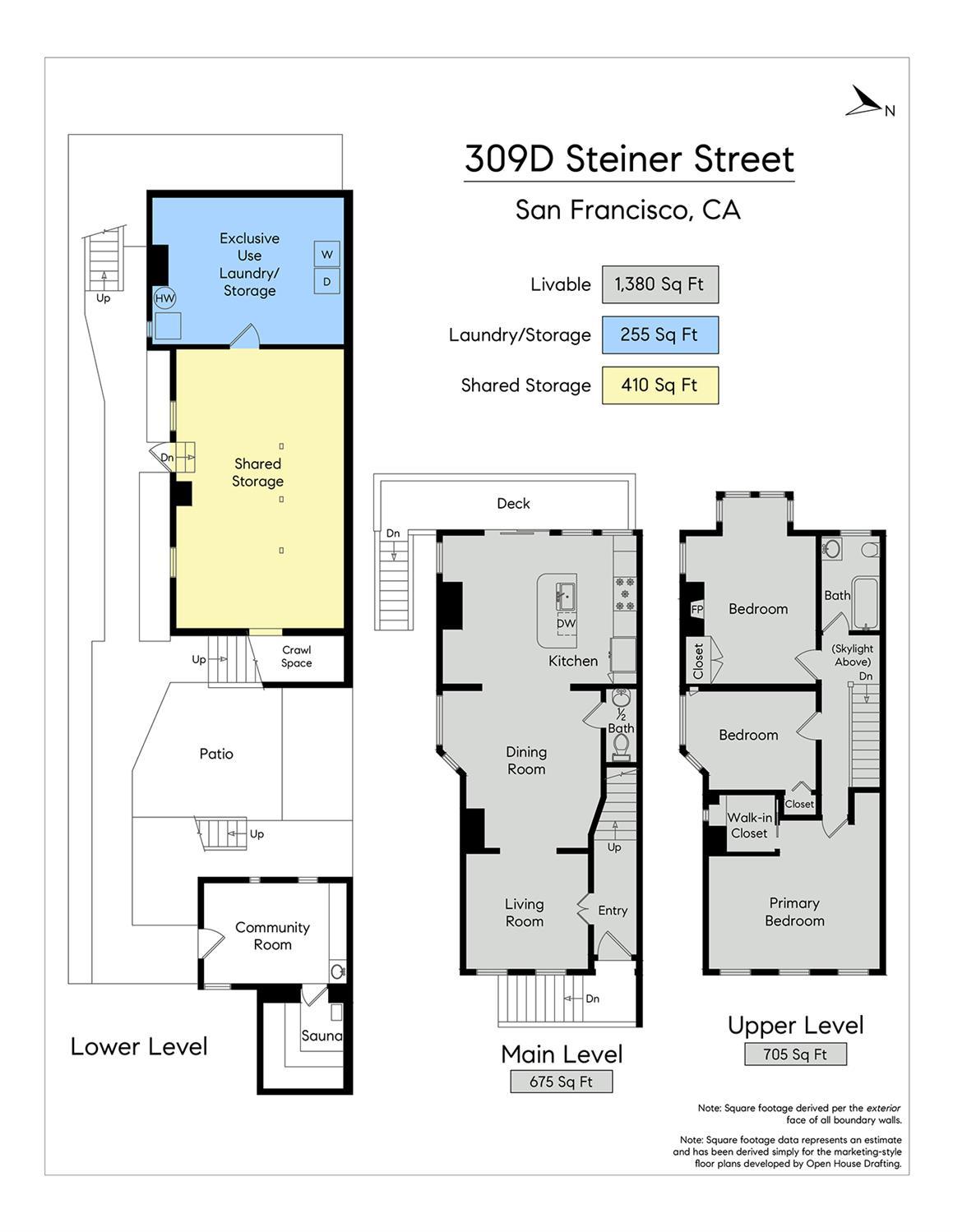 309 Steiner Street # D, San Francisco Unit: D