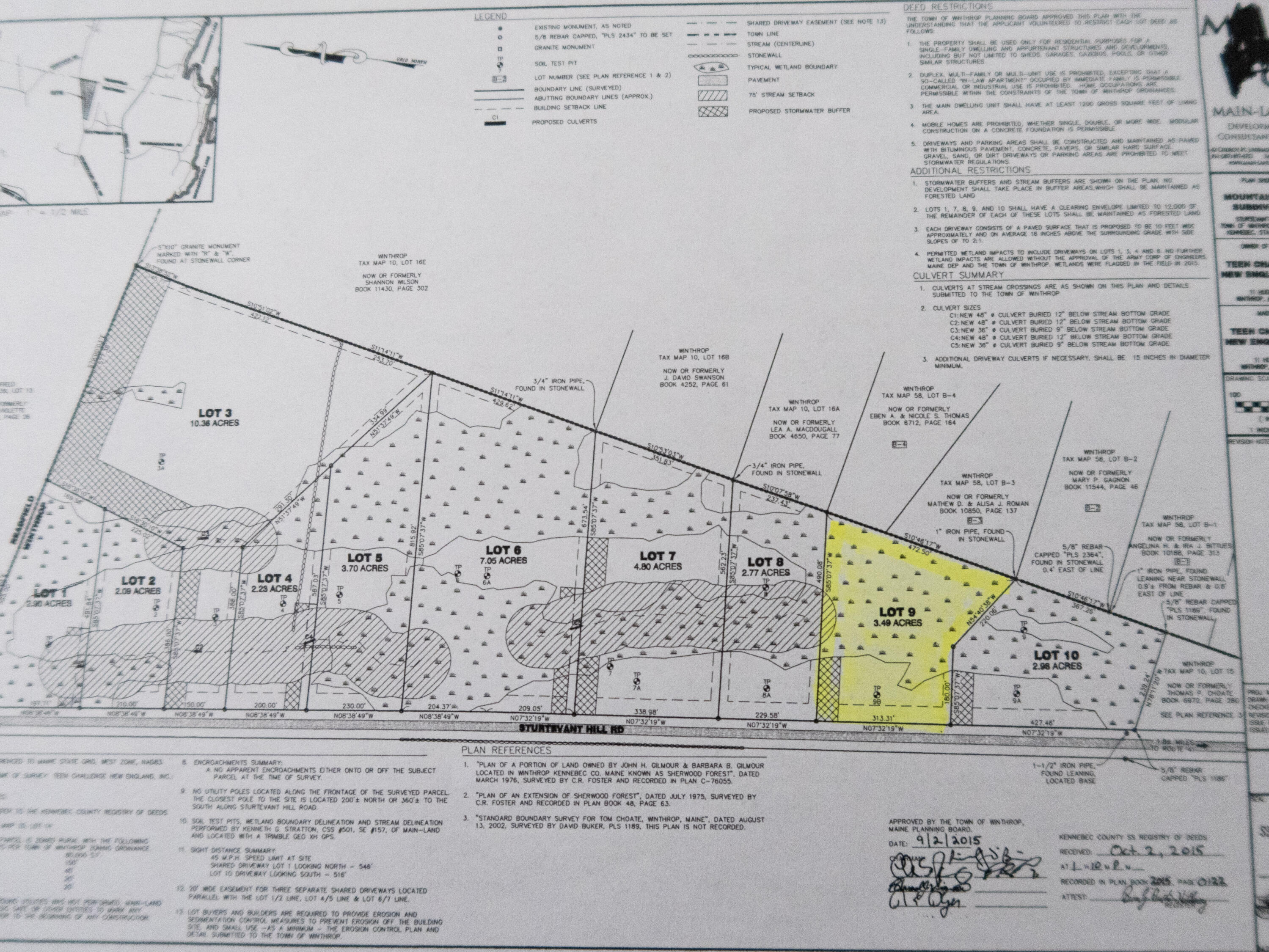 Lot #9 Sturtevant Hill Road