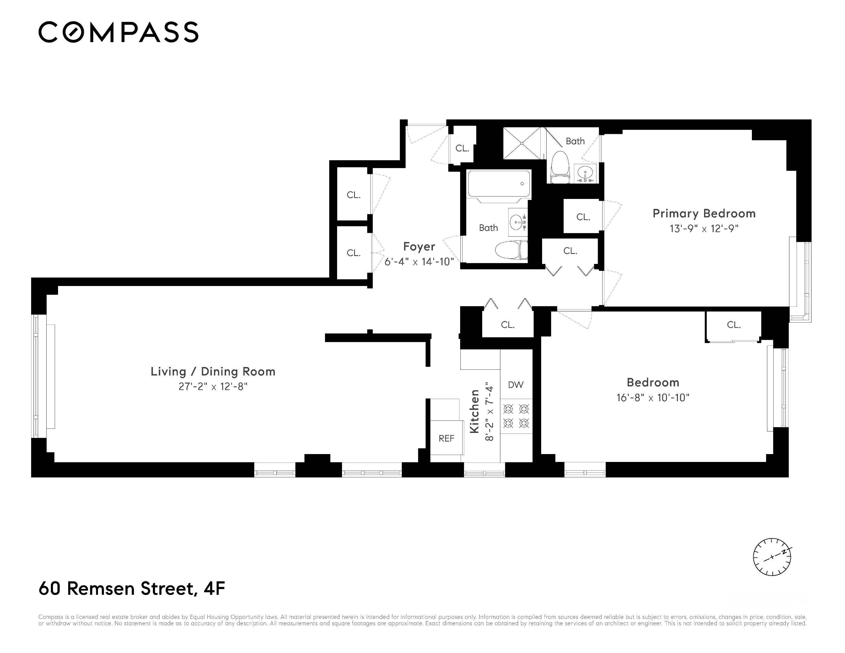 60 Remsen Street 4F