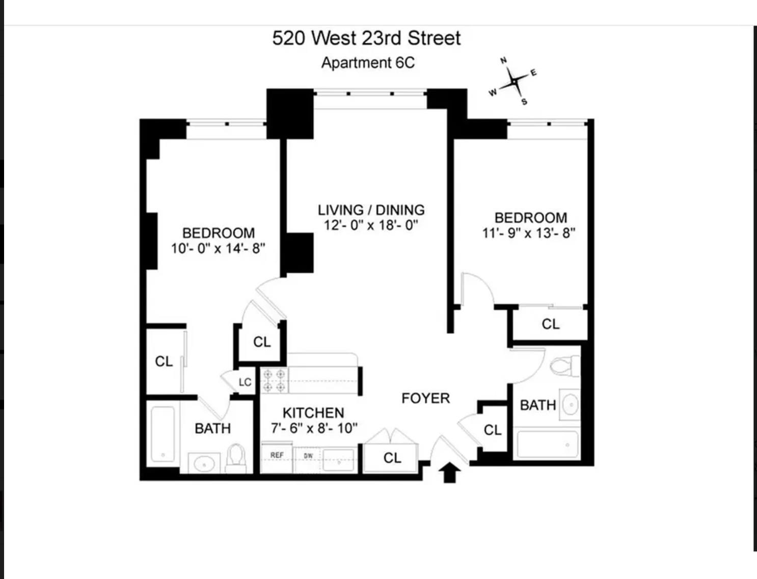 520 W 23rd Street 6C