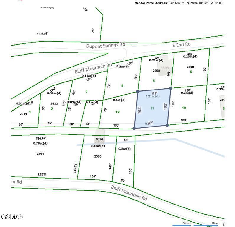 Lot 11 Bluff Mtn. Rd.