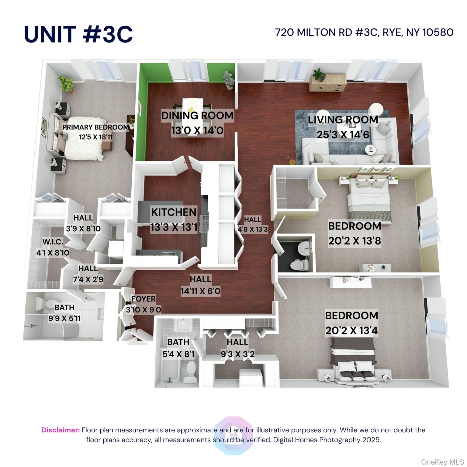 720 Milton Road 3 C West Milton Road Unit: 3C West
