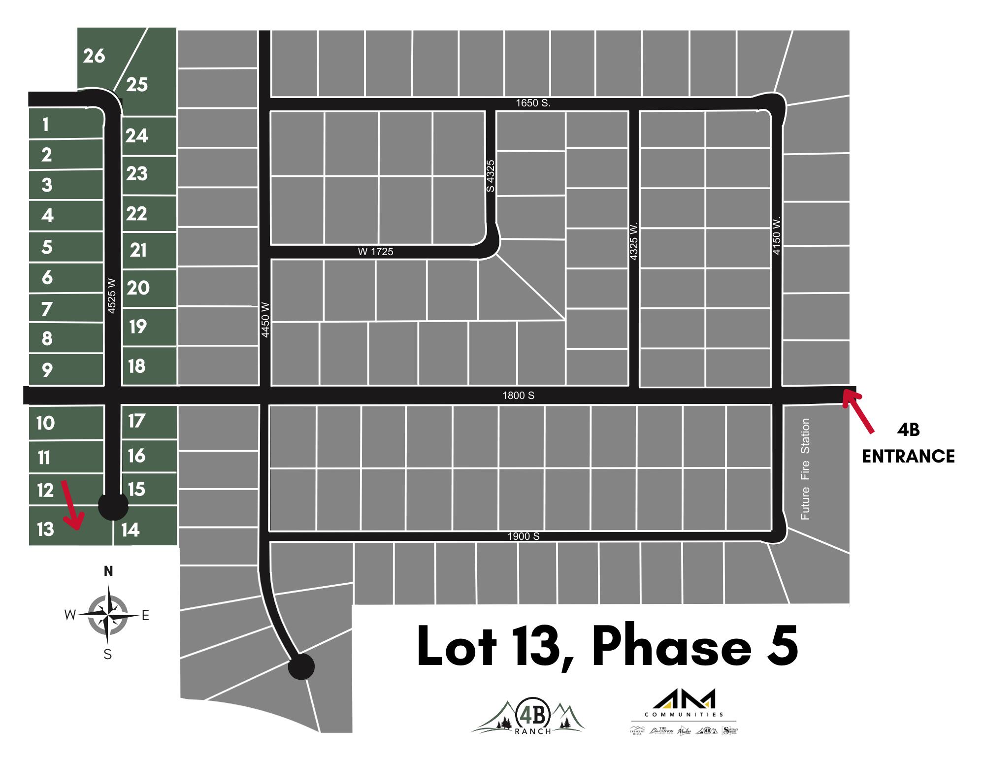Lot 13, 4B Ranch | Phase 5