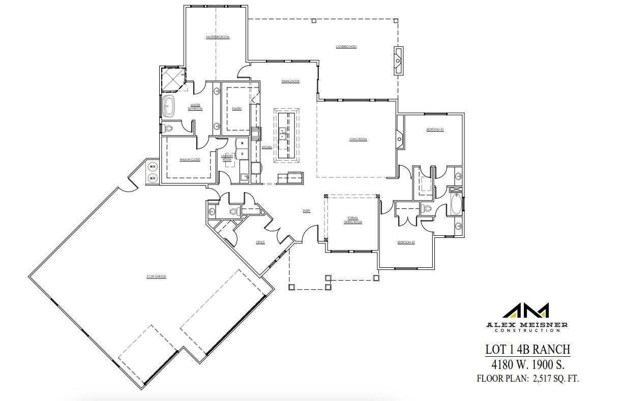 4180 W 1900 S, Lot 1, 4B Ranch