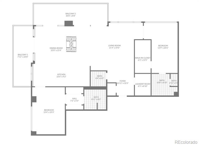 1401 Wewatta Street Unit: PH1