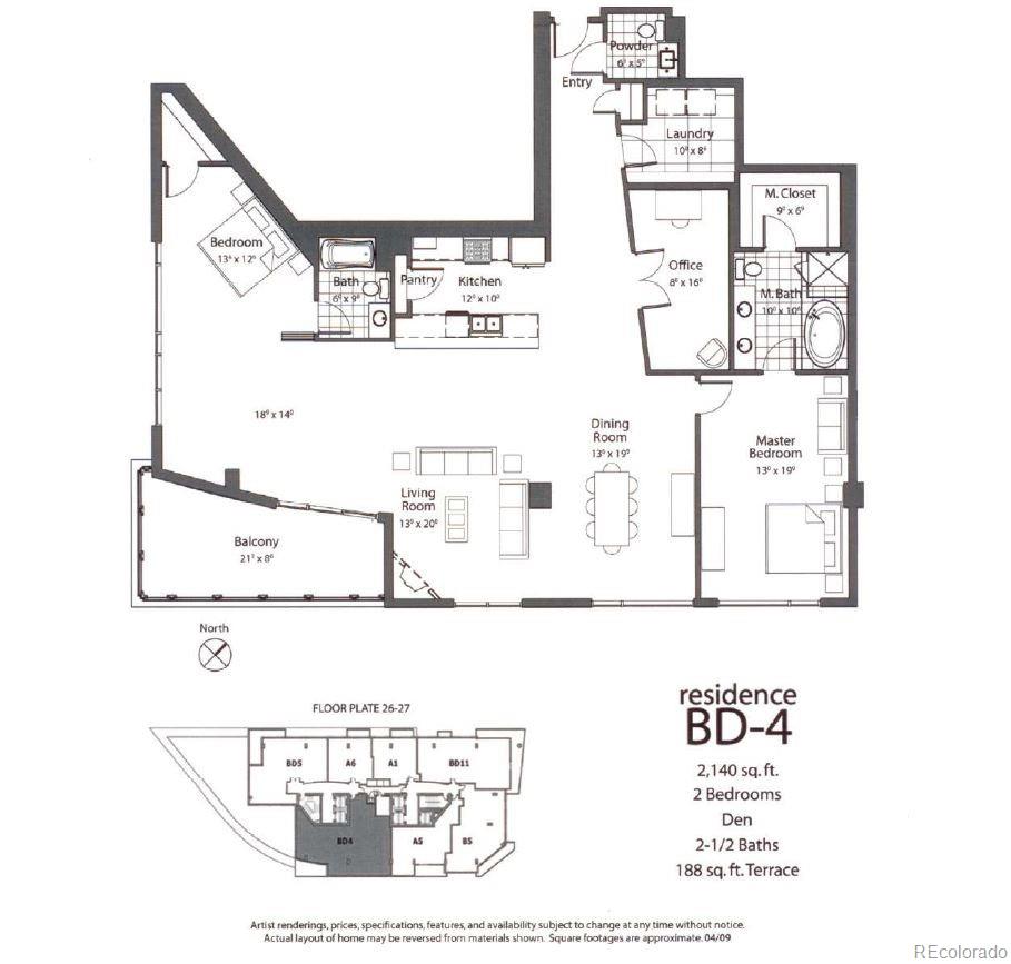 2001 Lincoln Street Unit: 2624