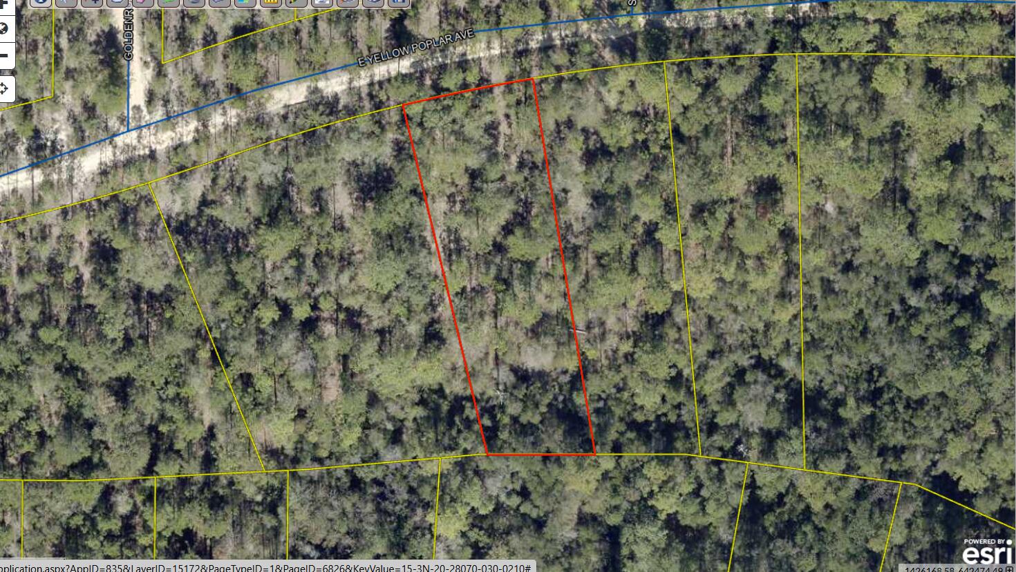 Lot 21 Blk 30 E. Yellow Poplar Avenue, DeFuniak Springs