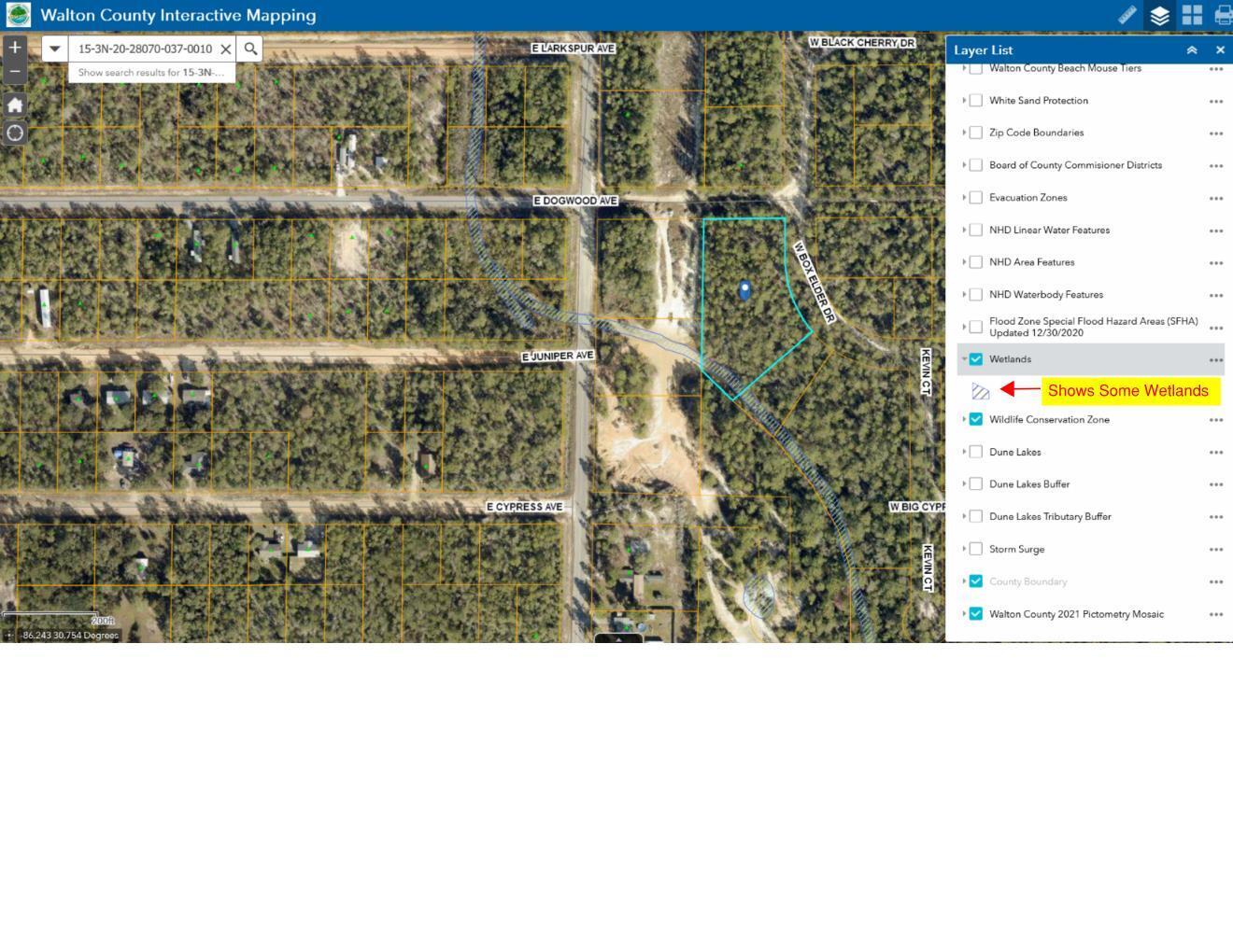 Lot 1-3 W Box Elder Drive, DeFuniak Springs