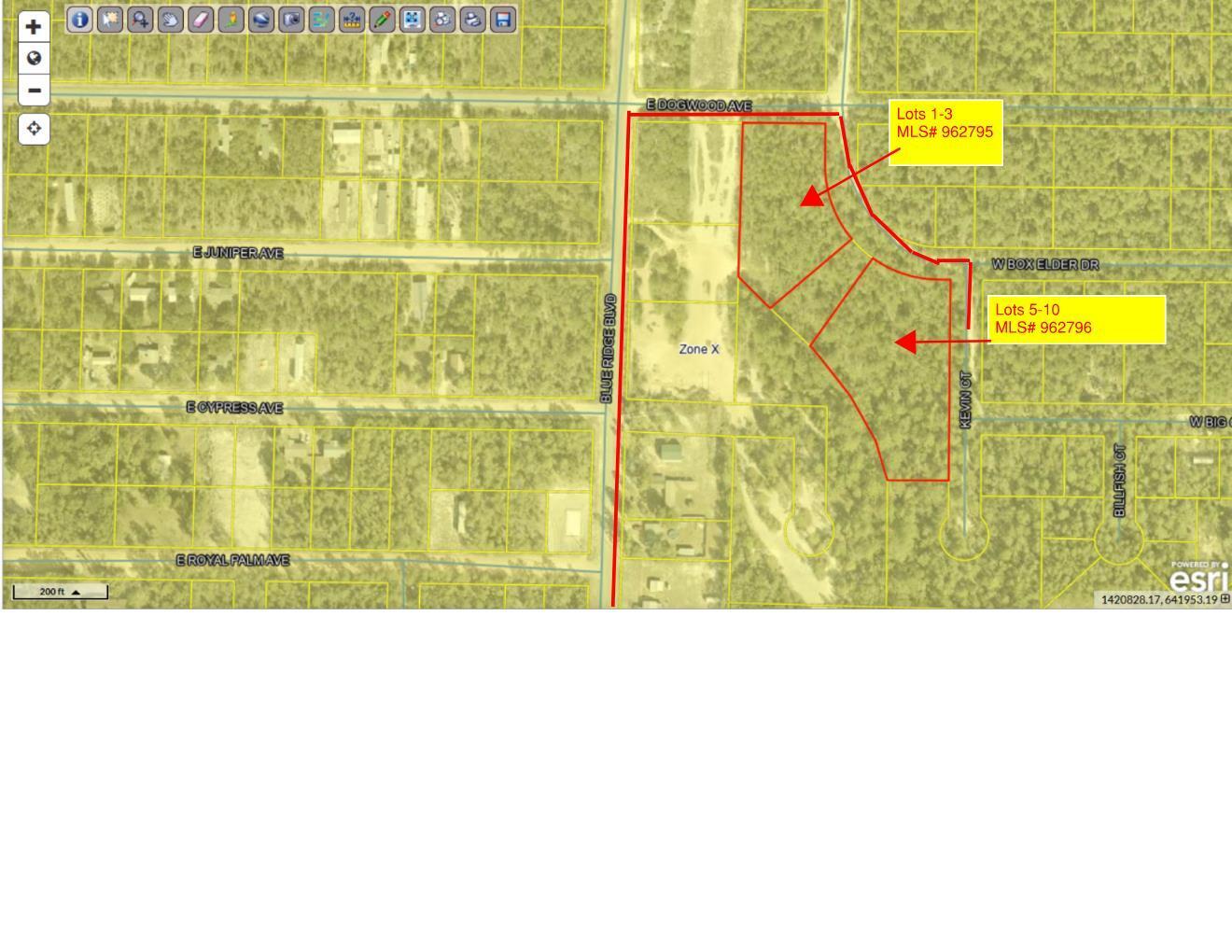 Lot 1-3 W Box Elder Drive, DeFuniak Springs