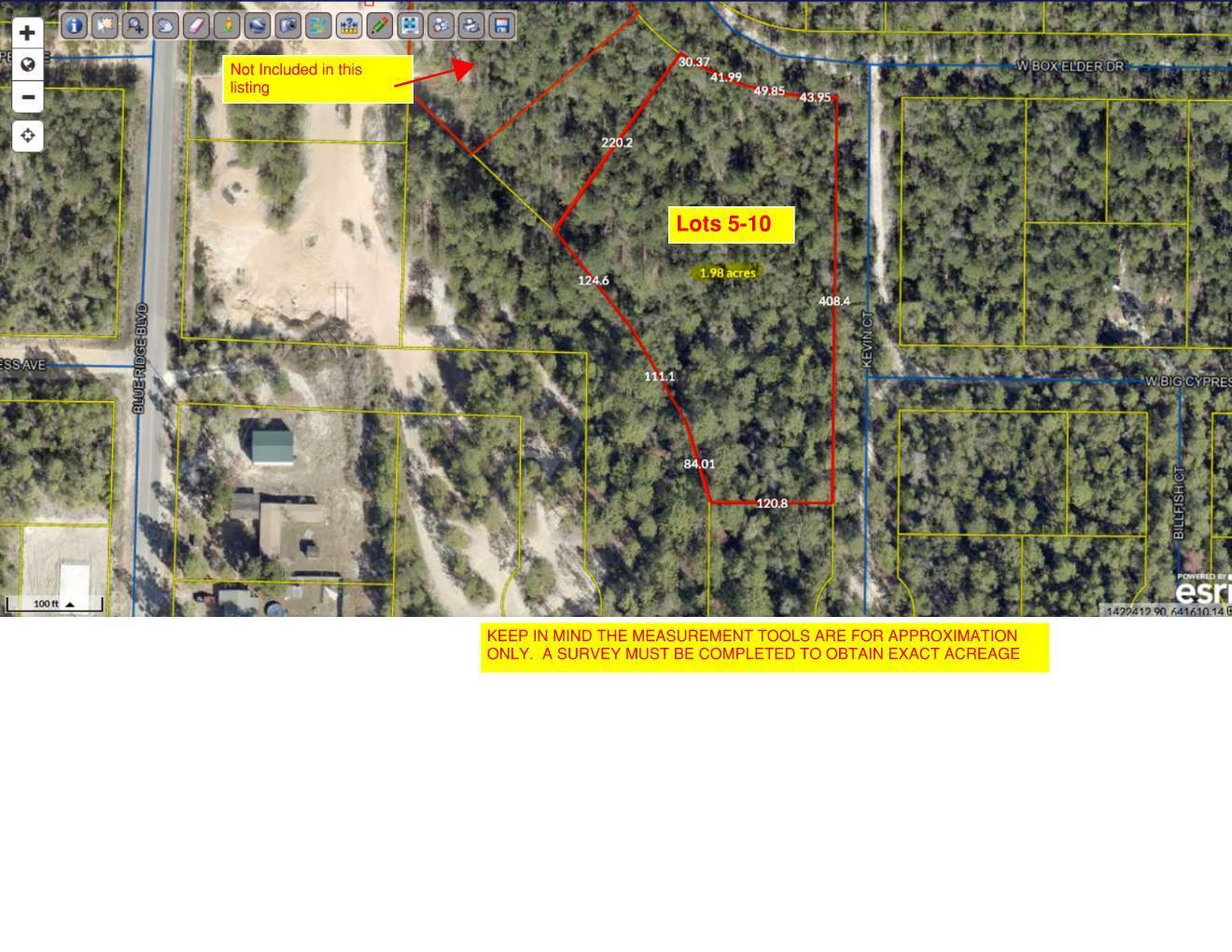 Lot 5-10 W Box Elder Drive, DeFuniak Springs