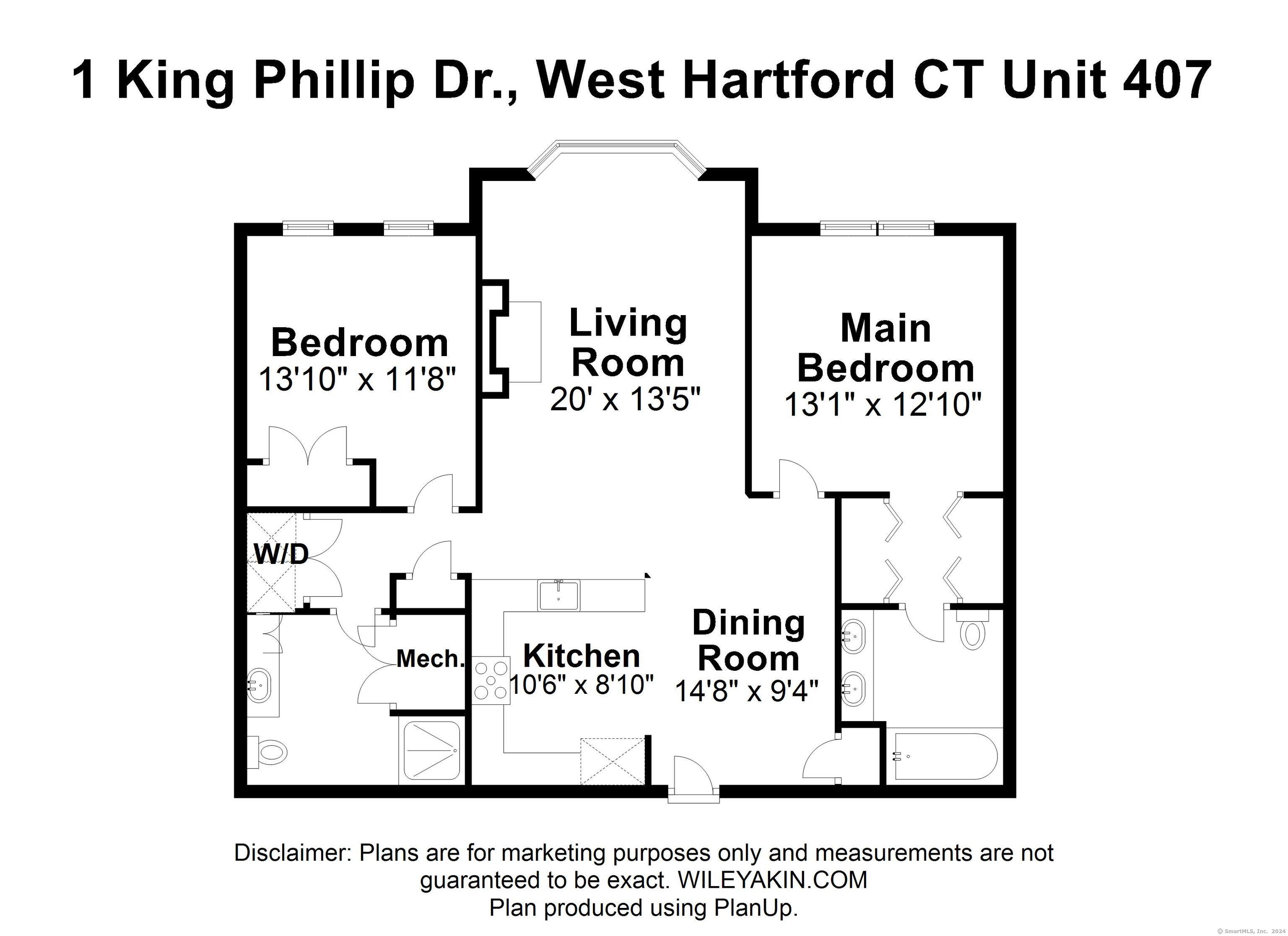 1 King Philip Drive 407