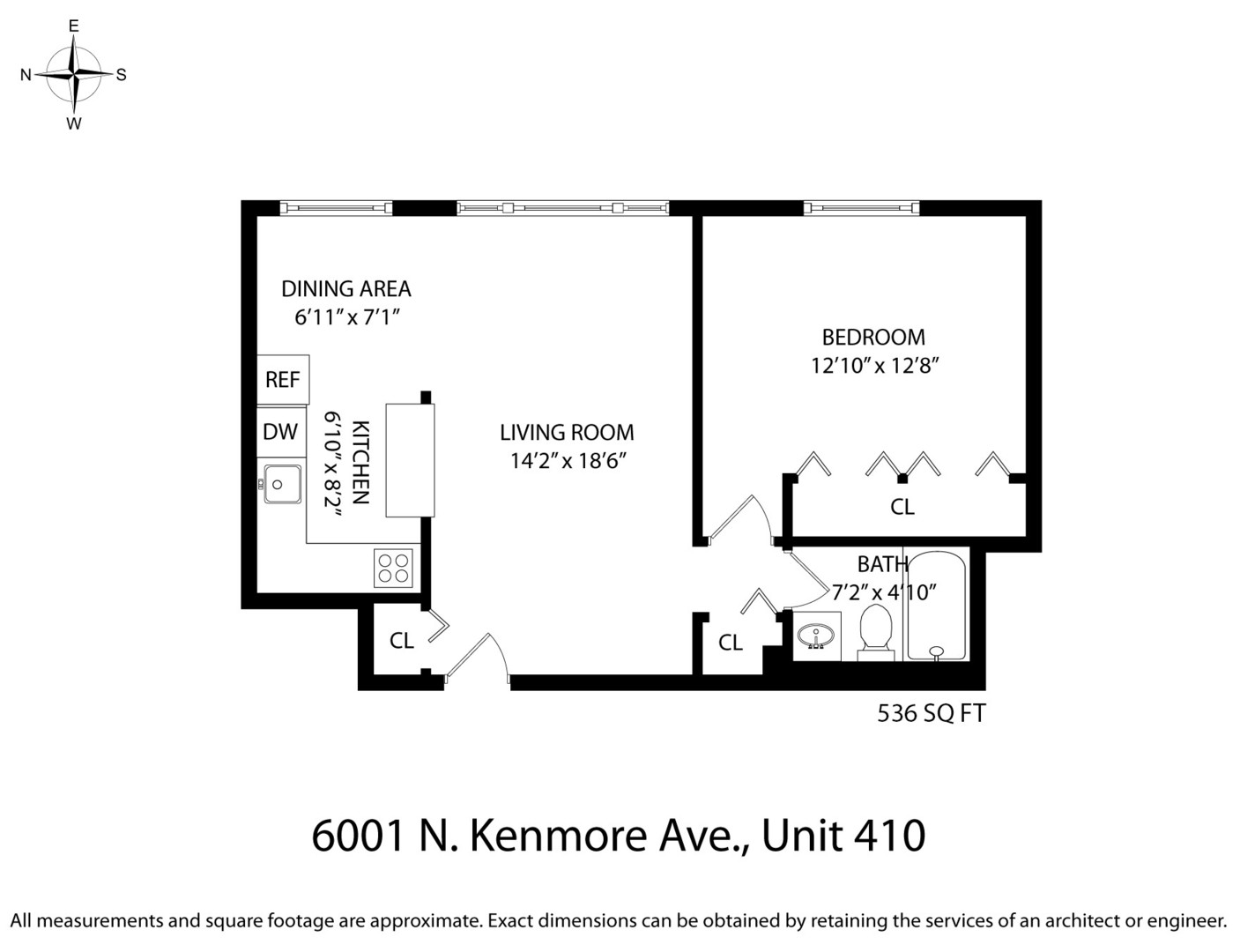 6001 N Kenmore Avenue Unit: 410