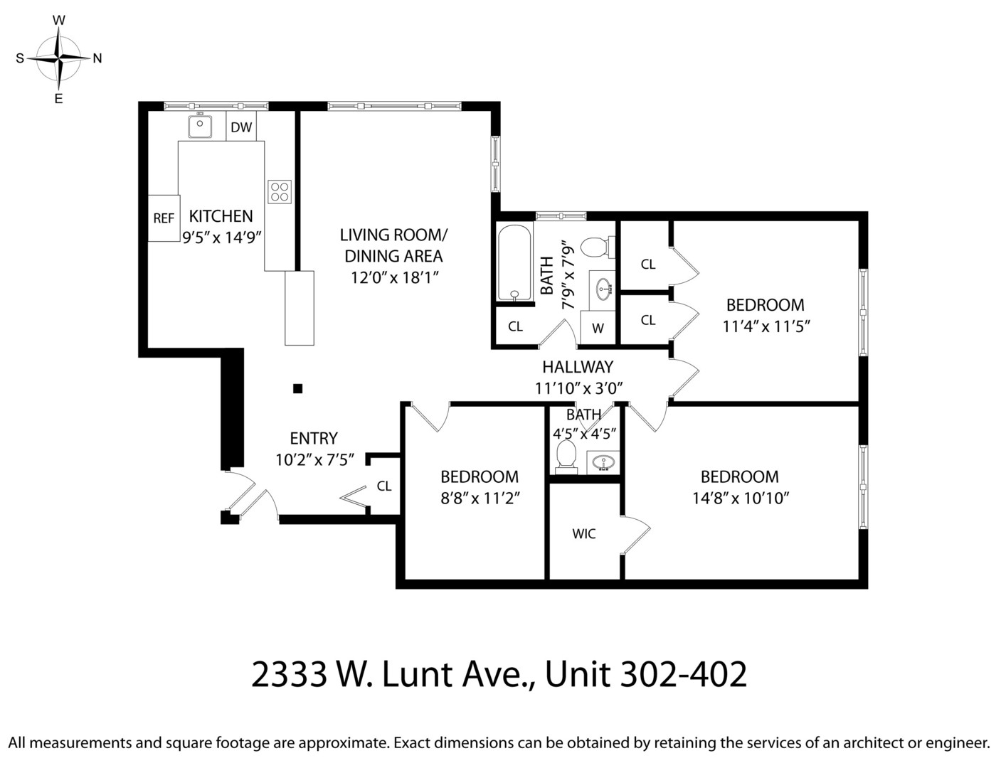2333 W Lunt Avenue Unit: 202