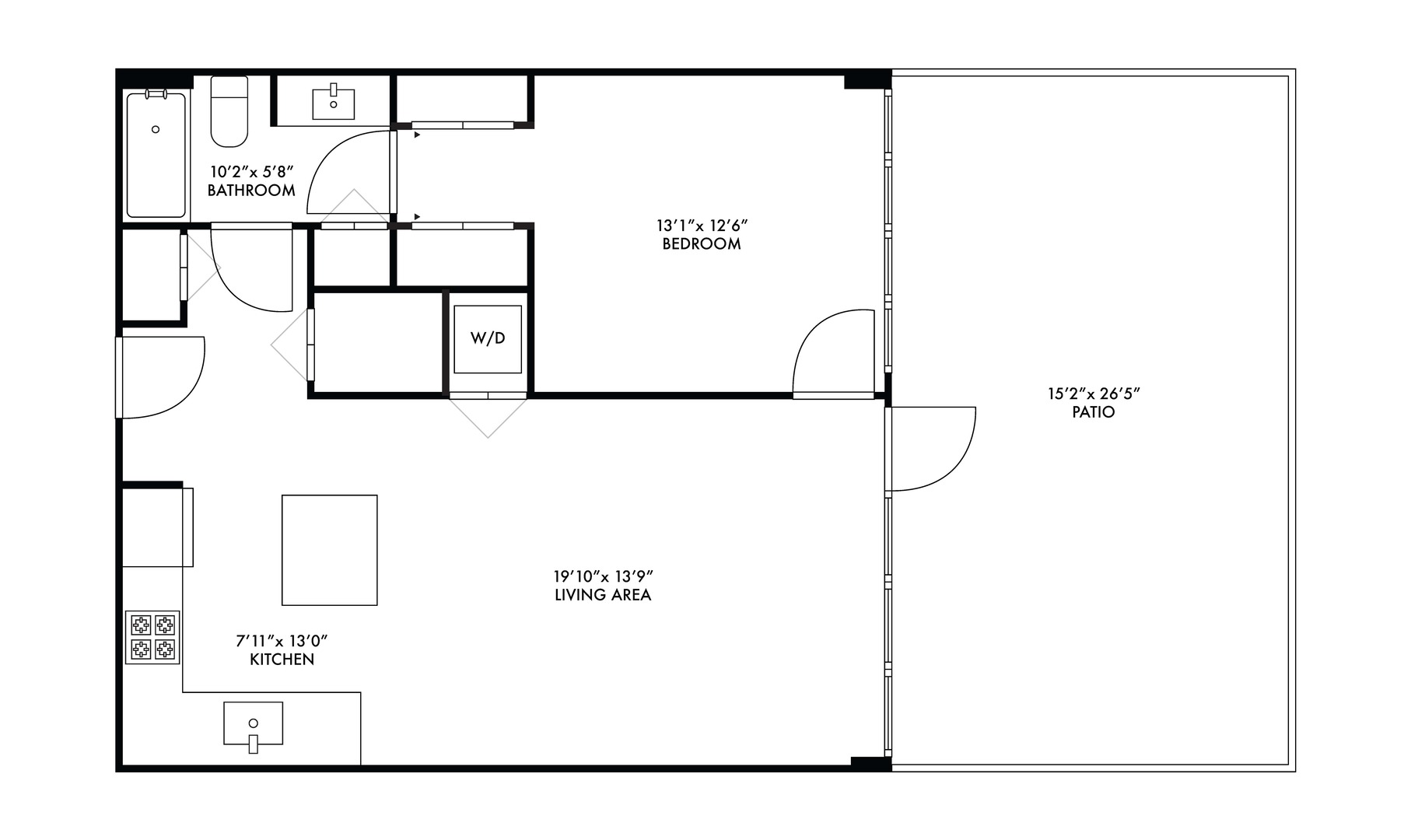 901 W Madison Street Unit: 402