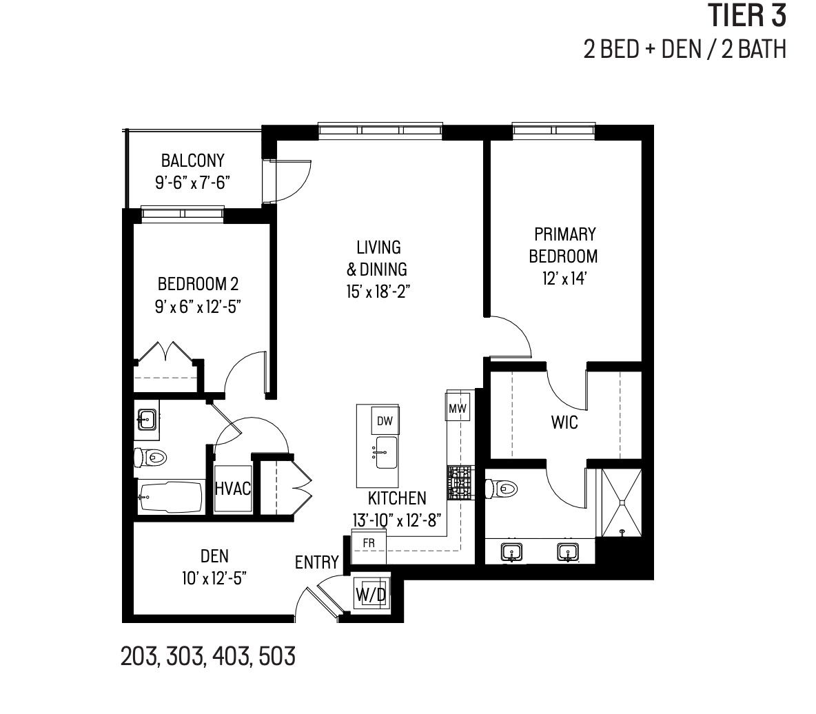 2127 W Madison Street Unit: 303