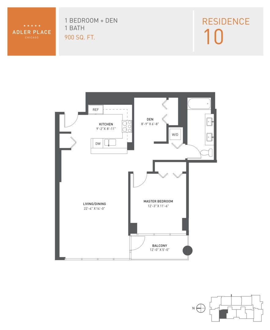 1629 S Prairie Avenue Unit: 2010
