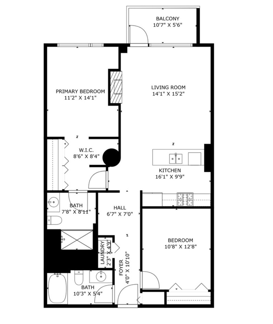 1305 S MICHIGAN Avenue Unit: 1406