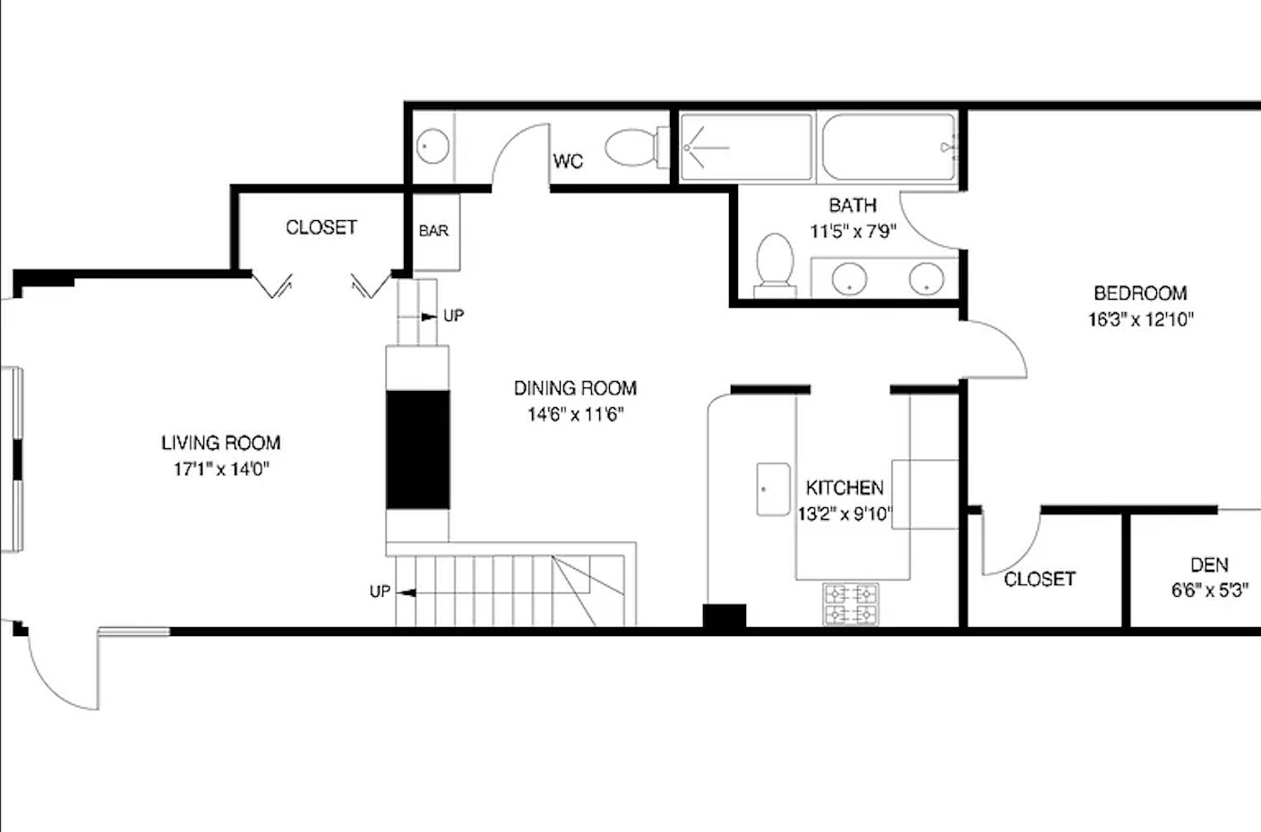 125 W Oak Street Unit: F