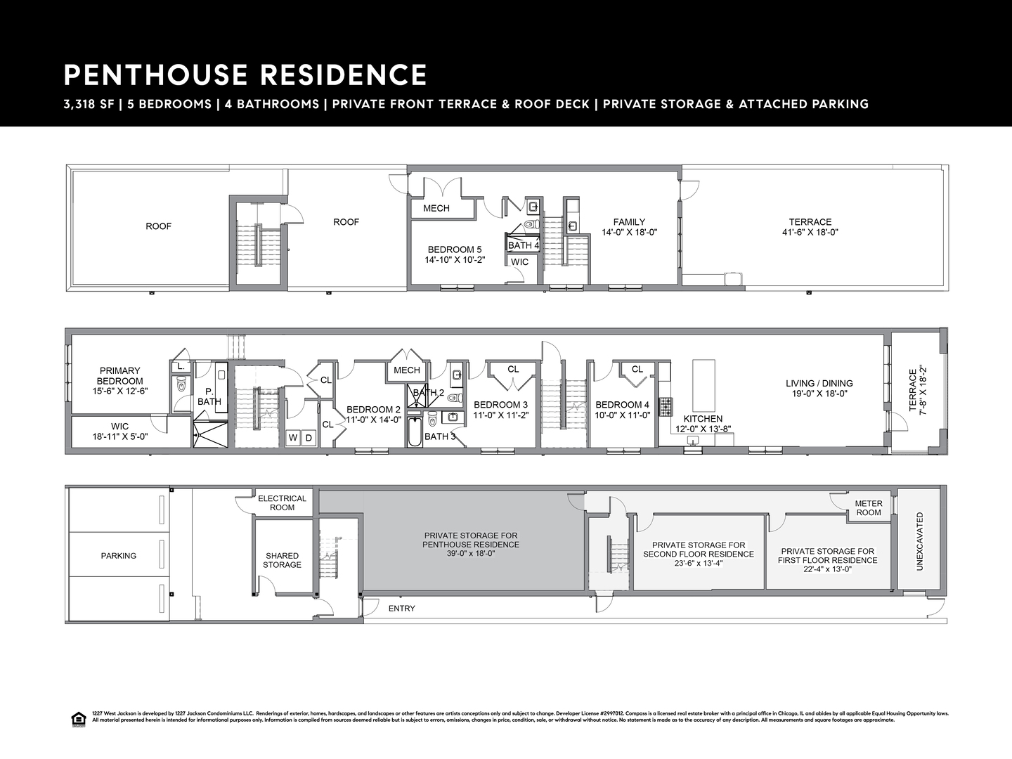 1227 W Jackson Boulevard Unit: PH