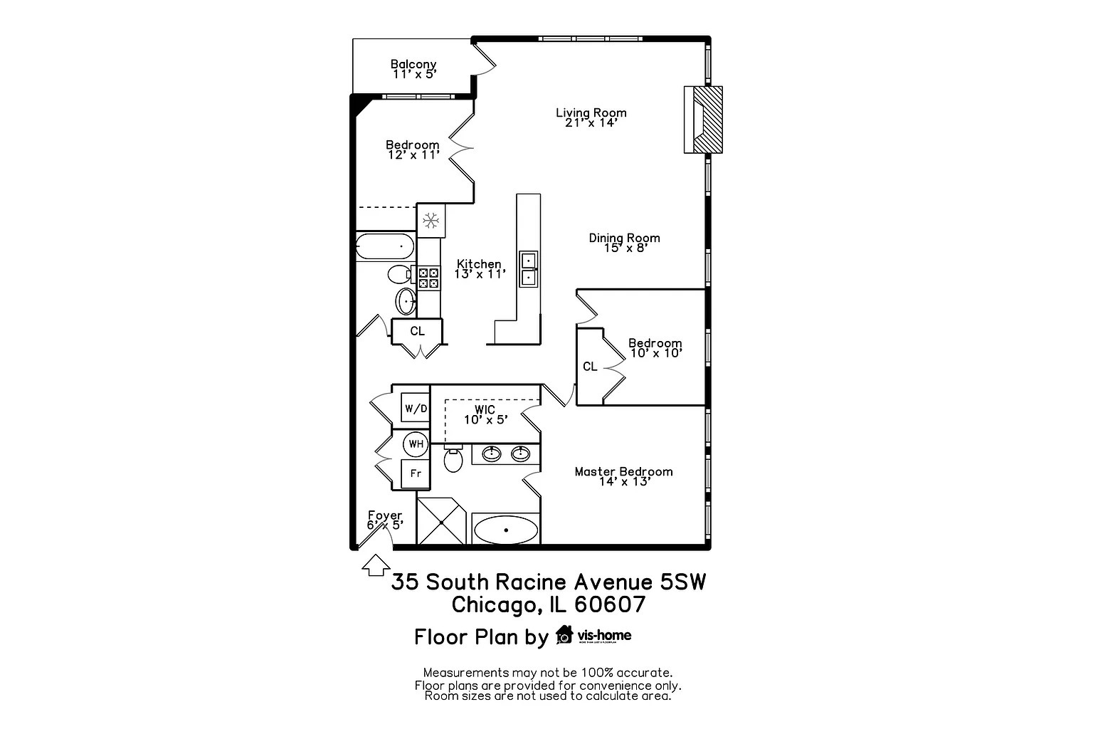 35 S Racine Avenue Unit: 5SW