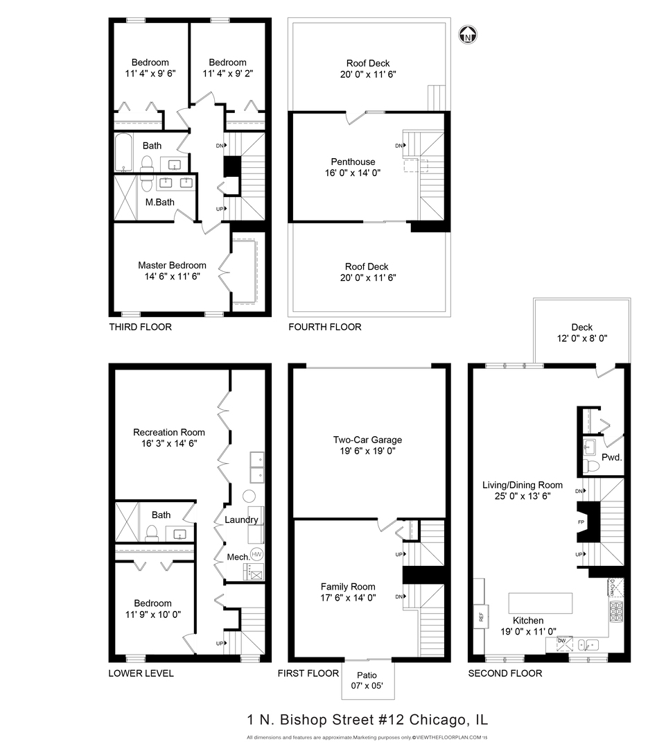 1 N Bishop Street Unit: 12