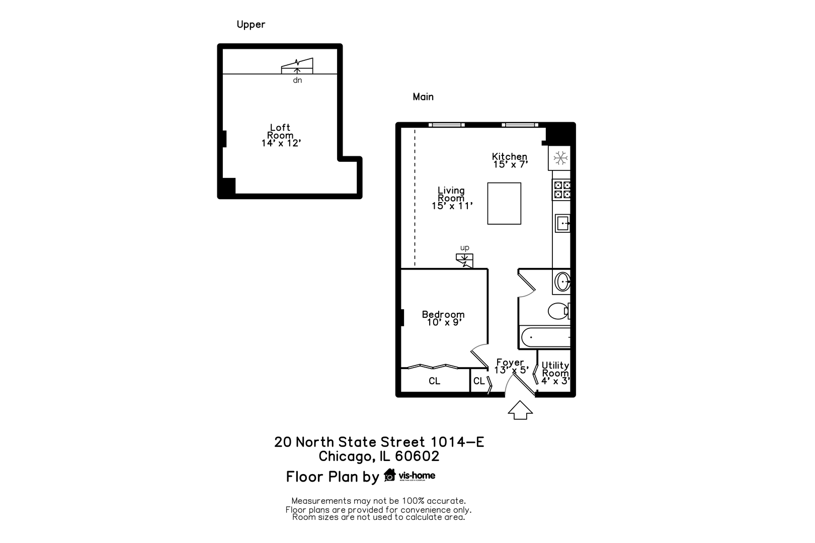 20 N STATE Street Unit: 1014